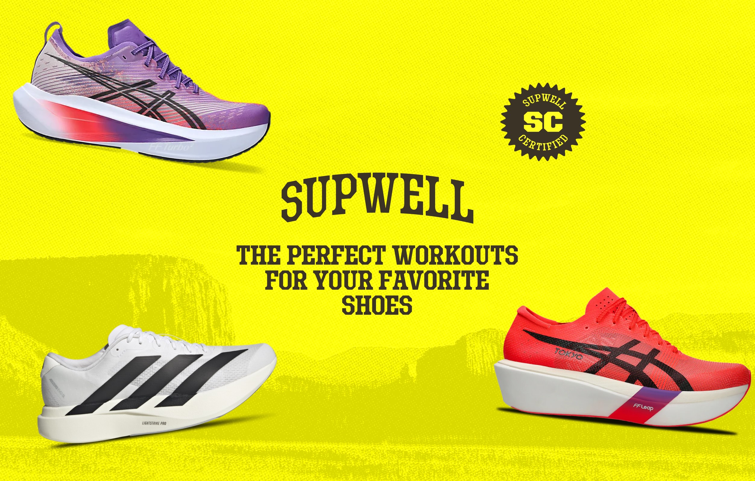 The 3 Perfect Workouts for Your Favorite Running Shoes
