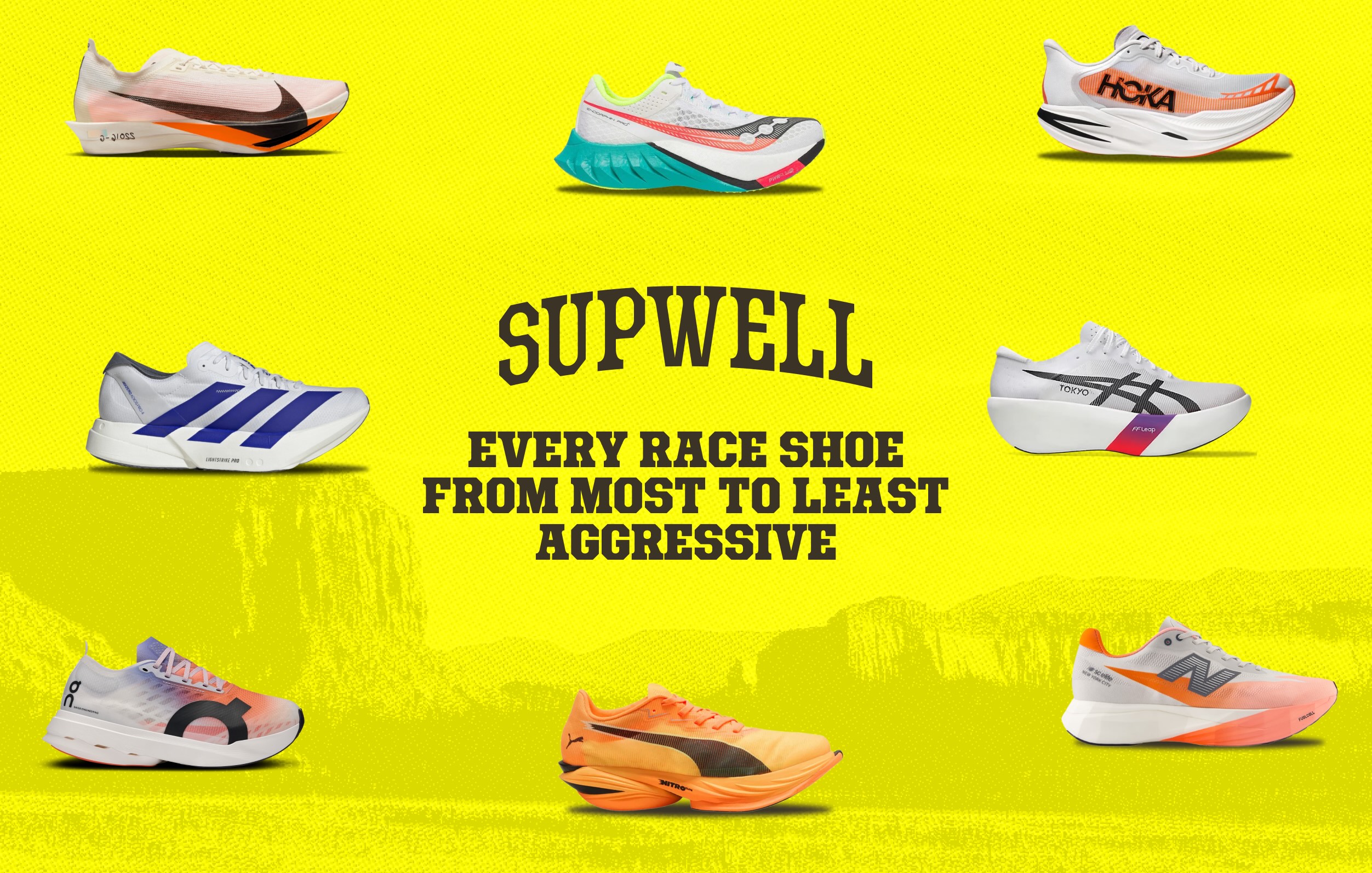 Ranking Every Race Shoe from Most to Least Aggressive