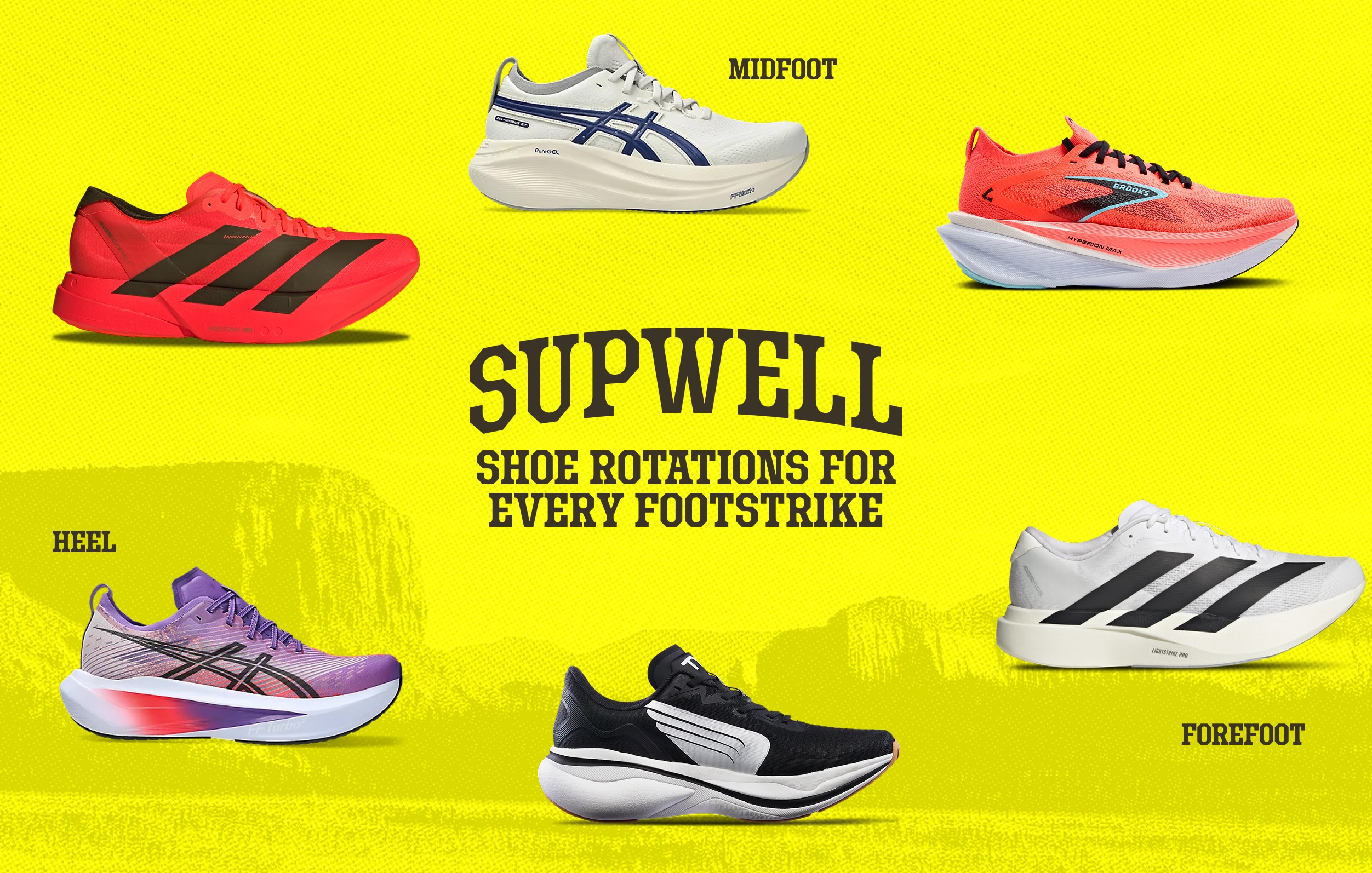 Shoe Rotations for Every Foot Strike