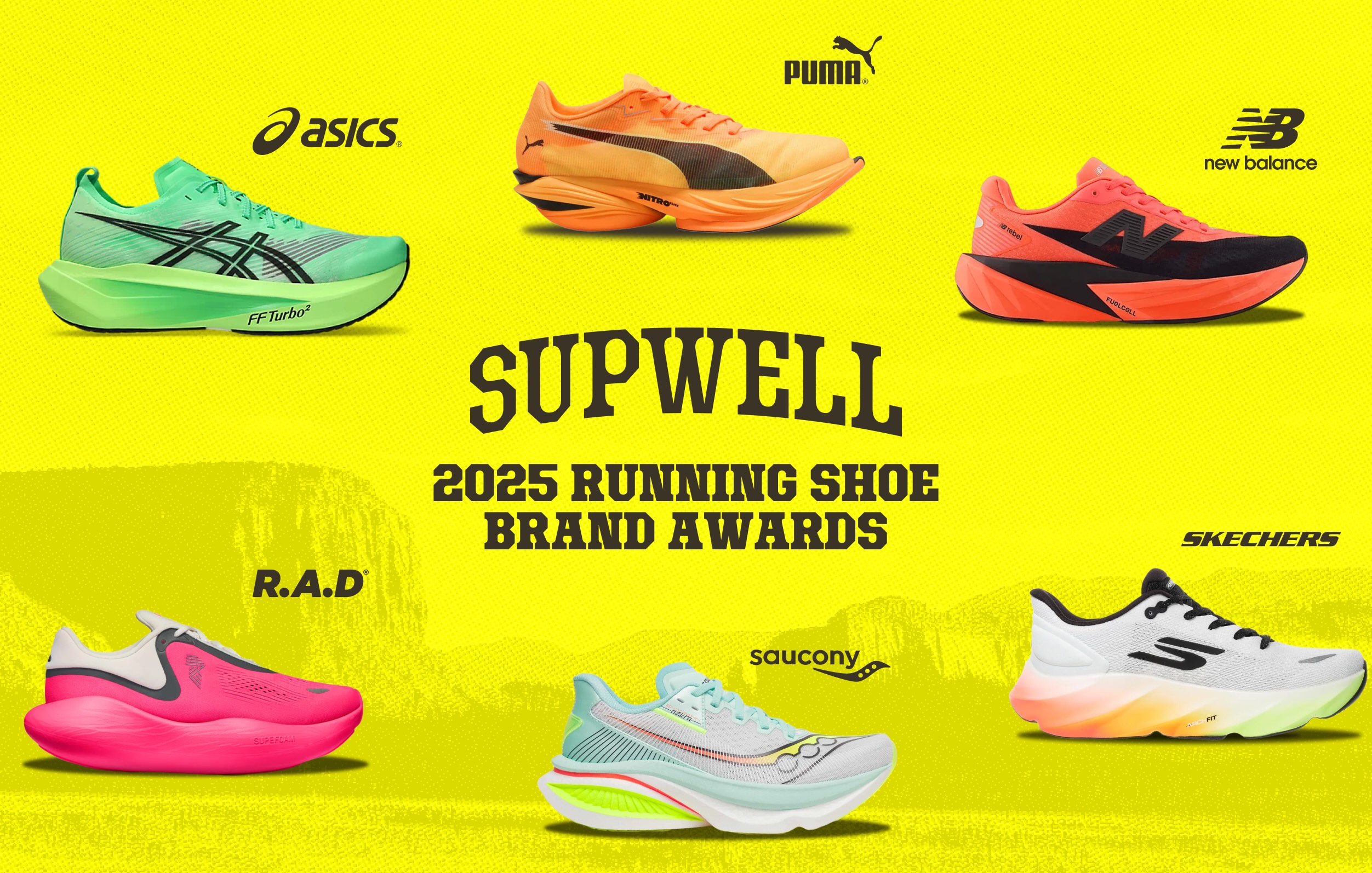 Supwell’s 2025 Running Shoe Brand Awards