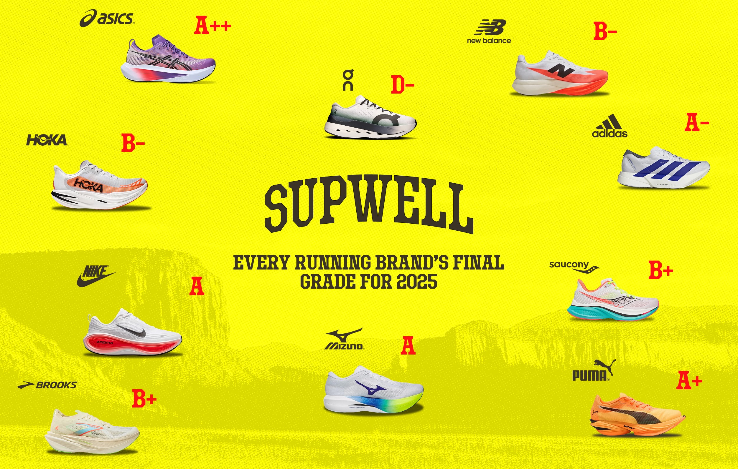 Grading Every Running Shoe Brands for their 2025 Shoe Line-up