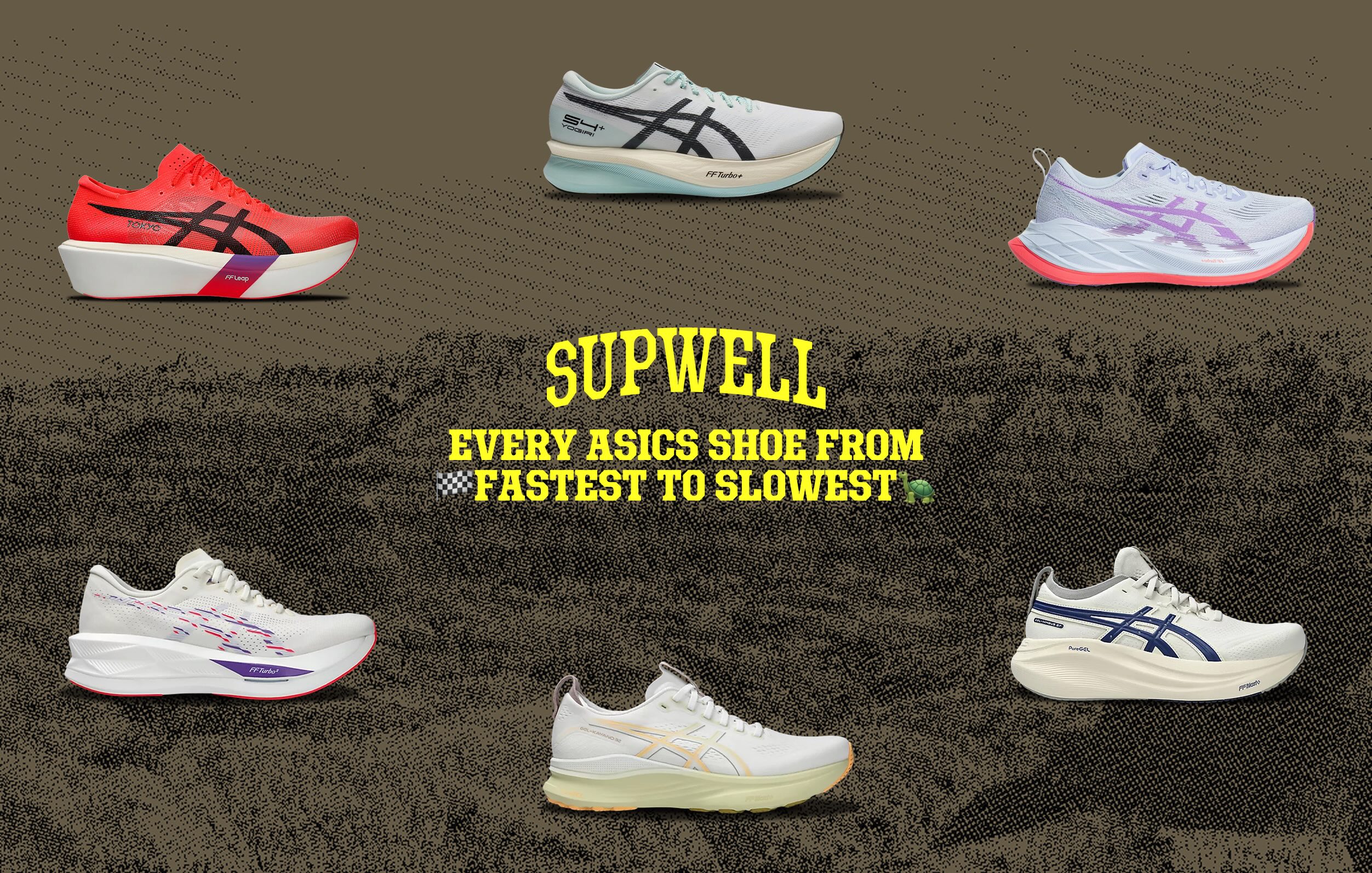 Every ASICS Shoe from Fastest to Slowest