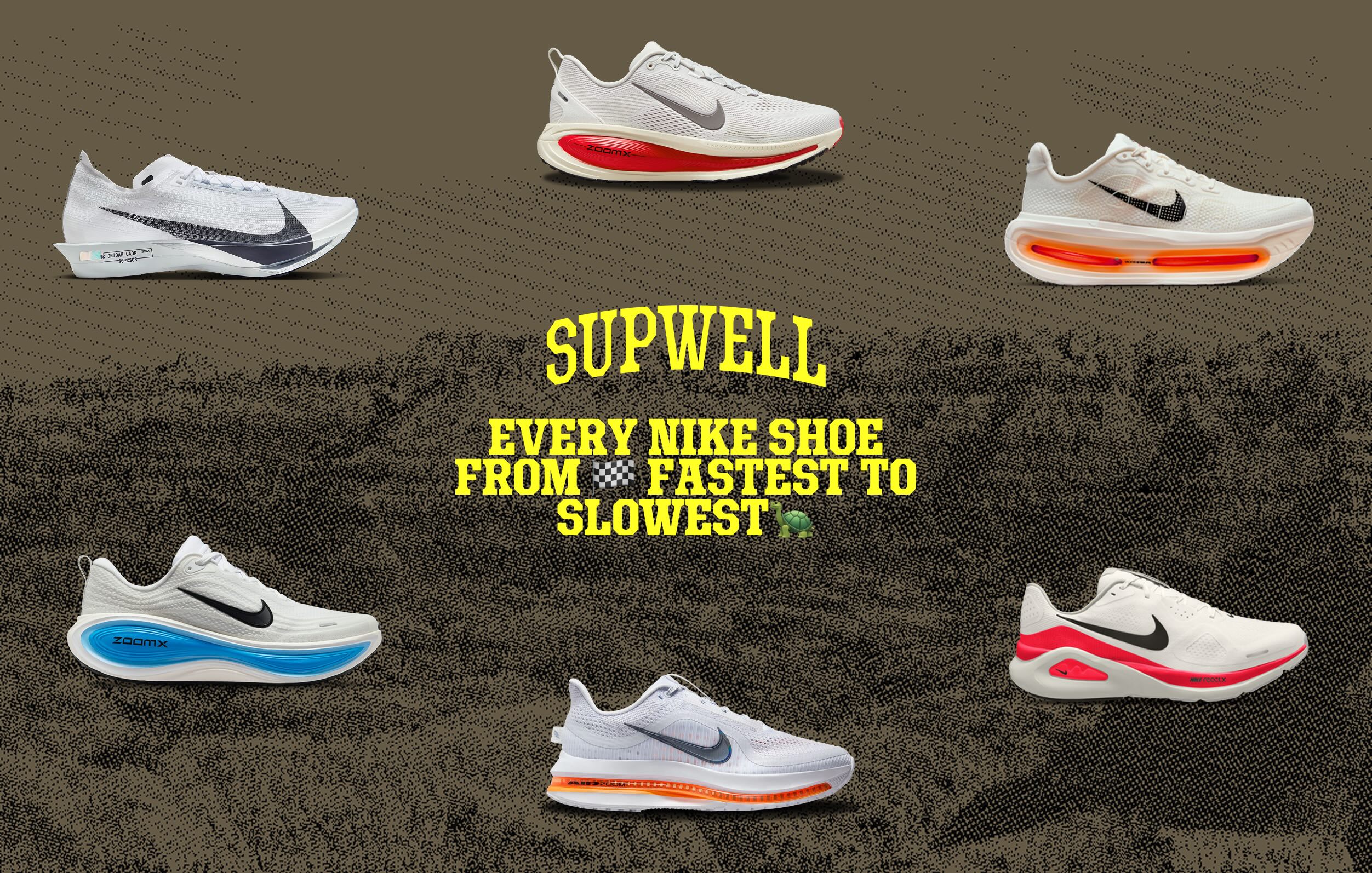 Every Nike Shoe from Fastest to Slowest