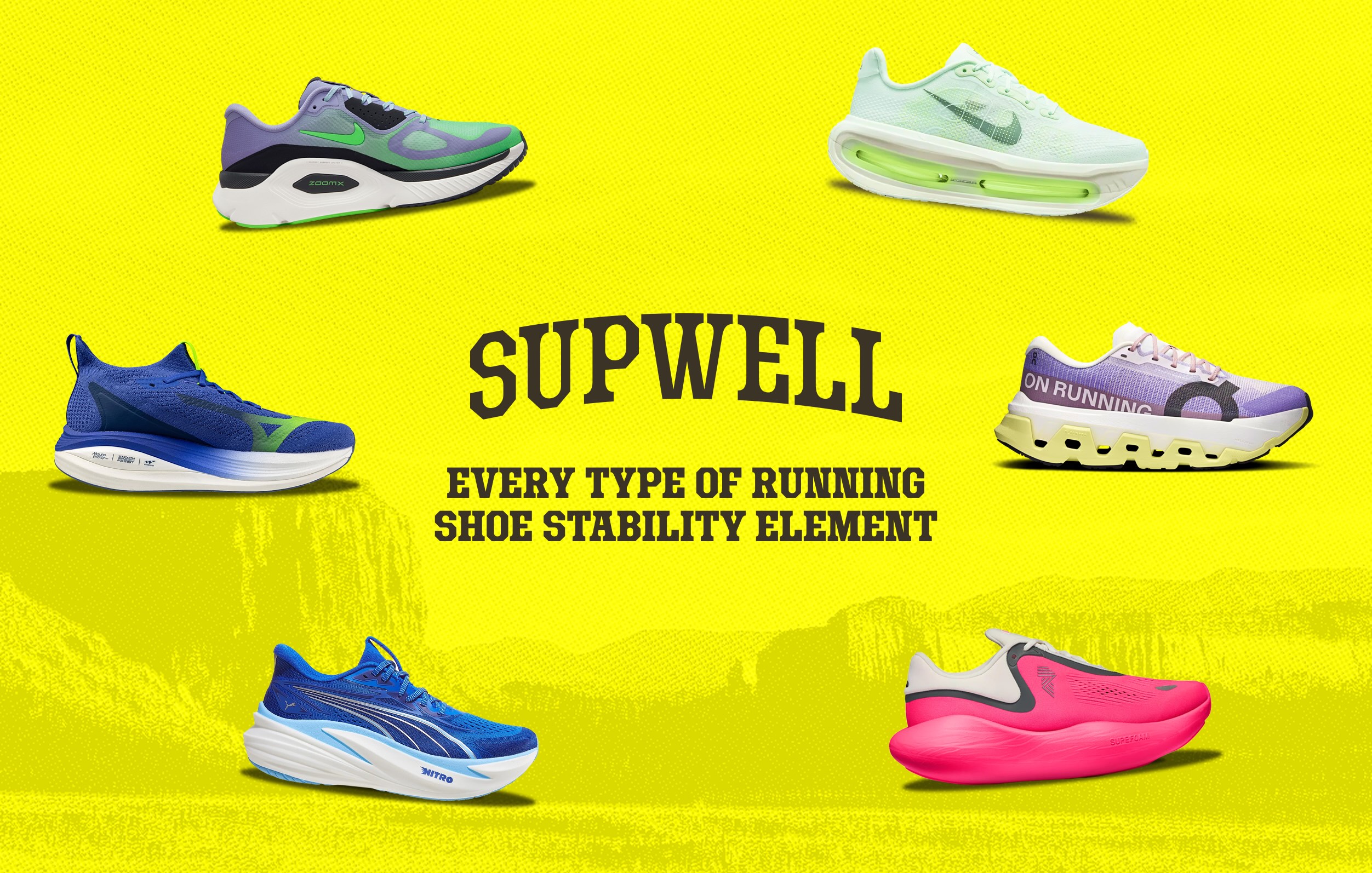 Every Type of Running Shoe Stability Element 