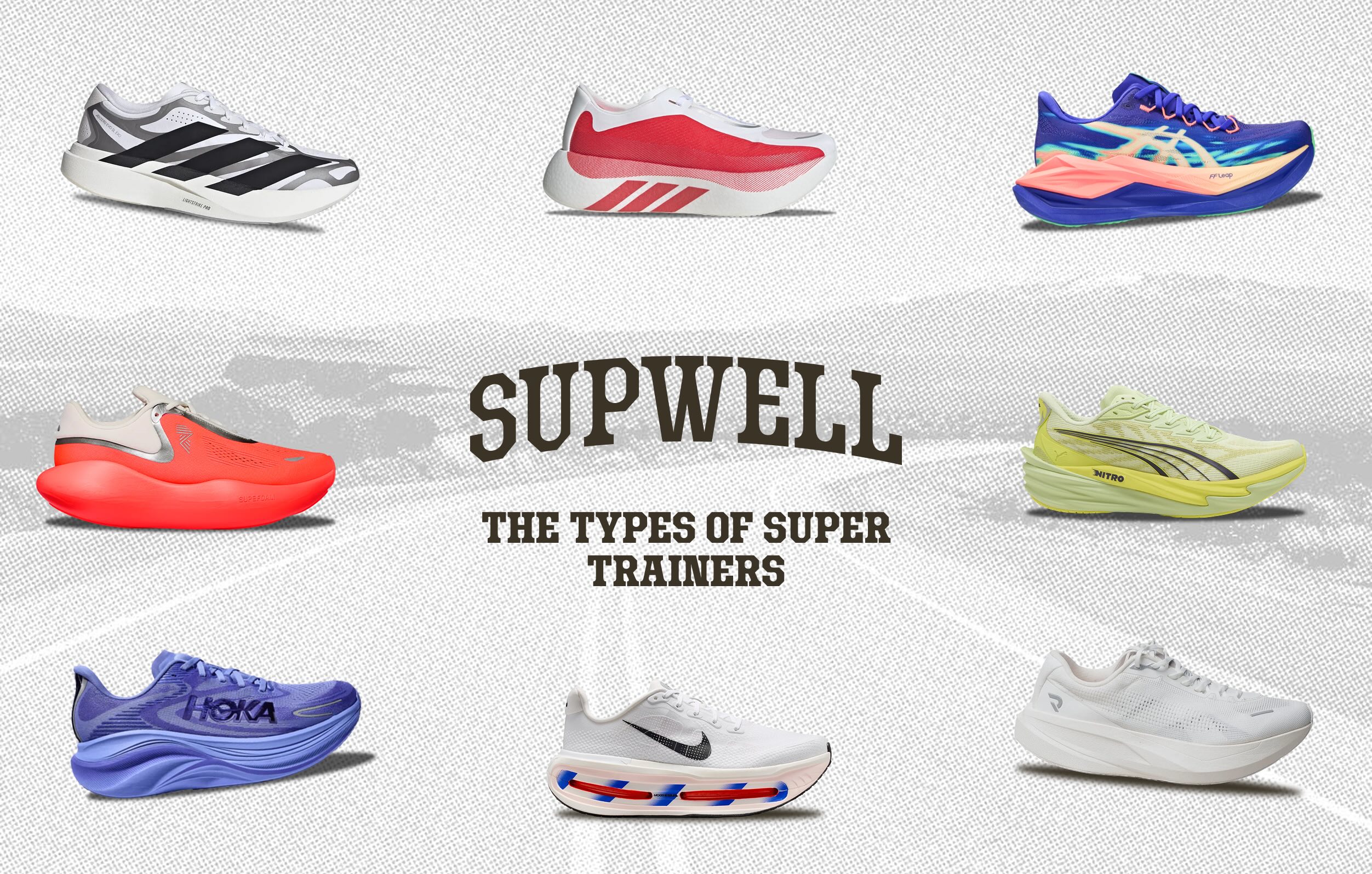 5 Types of Super Trainer Running Shoes