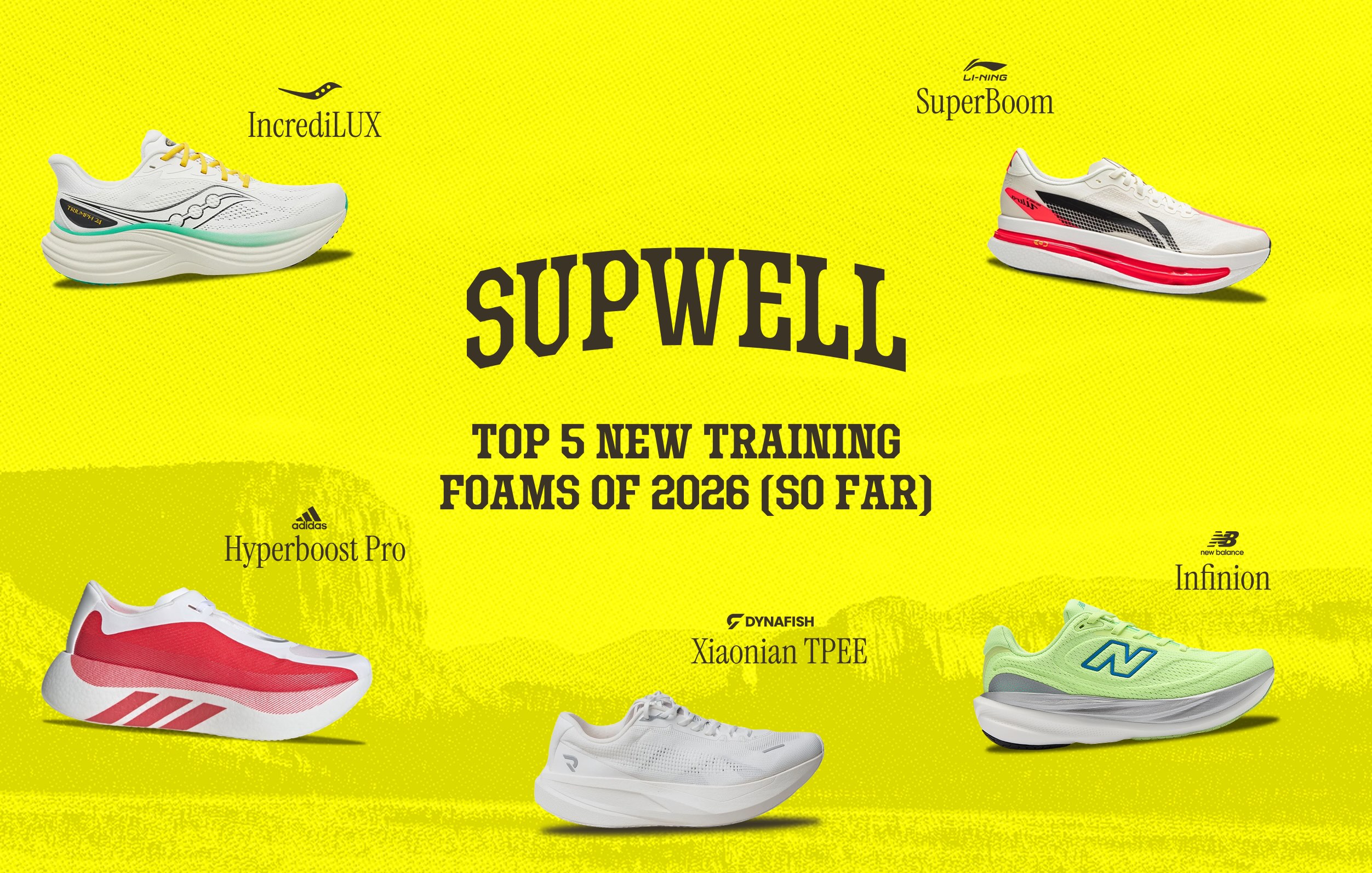 Top 5 New Performance Running Training Foams in 2026 (So Far)