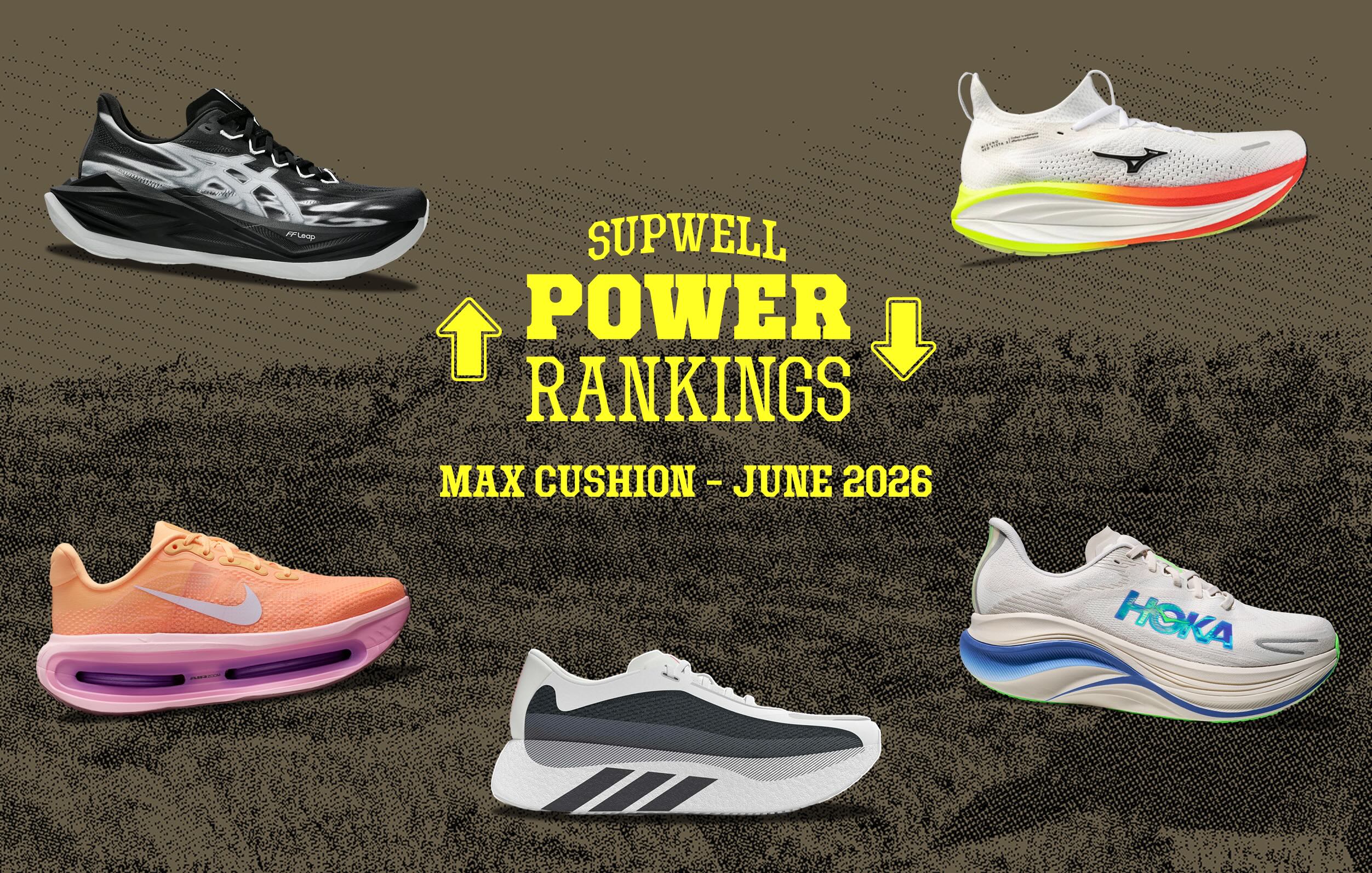 The 5 Best Max Cushion Running Shoes in June 2026 - Supwell Power Rankings