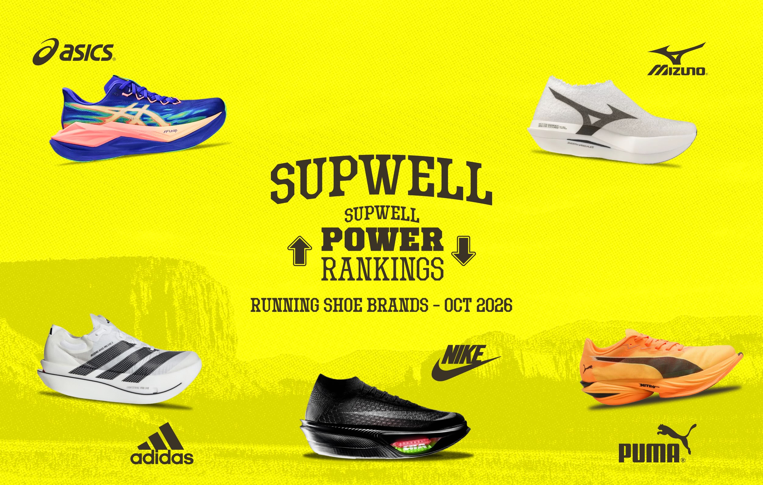5 Best Running Shoe Brands in October 2026 - Supwell Power Rankings