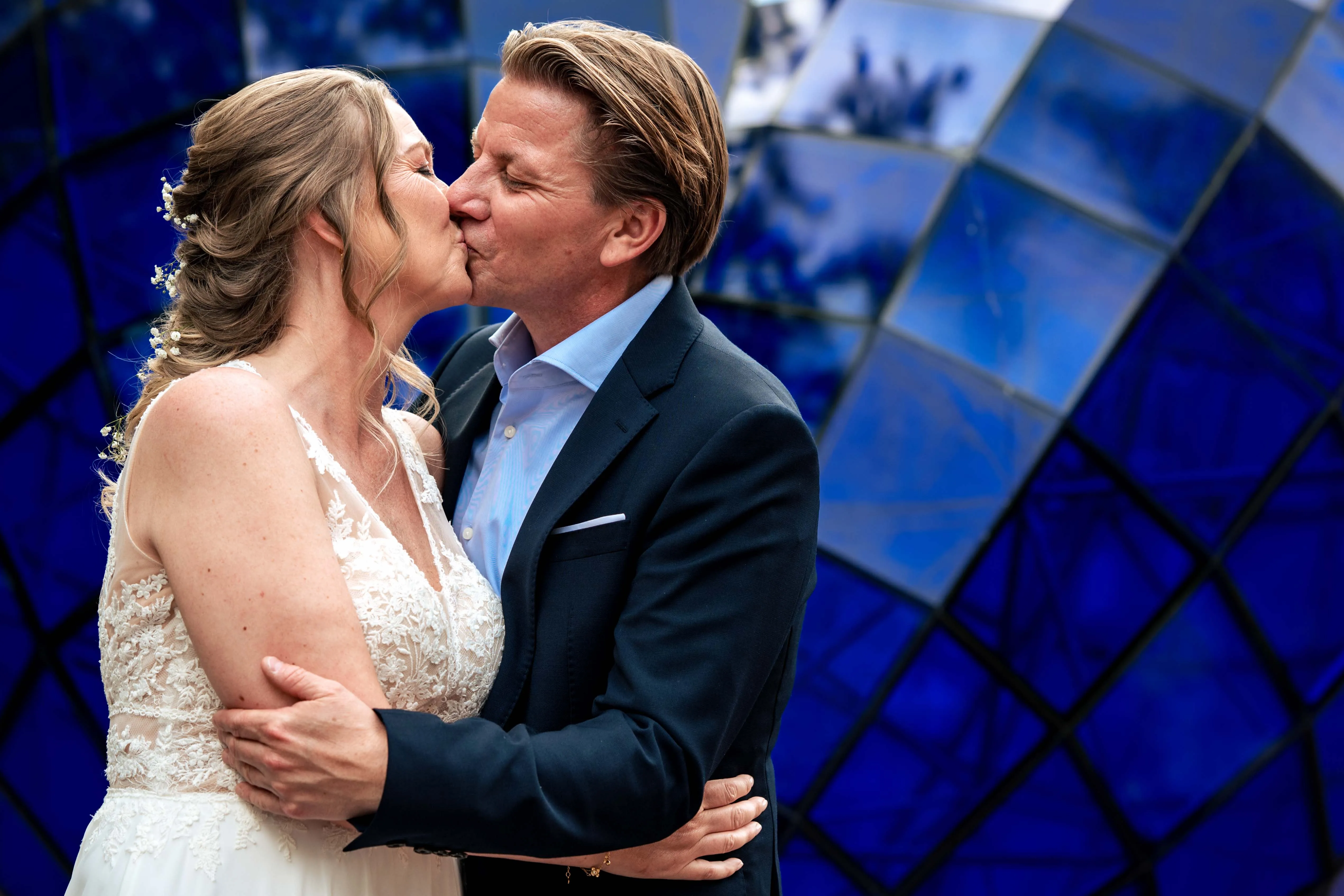 fotoshoot bruidspaar het blauwe hart delft marcel smink