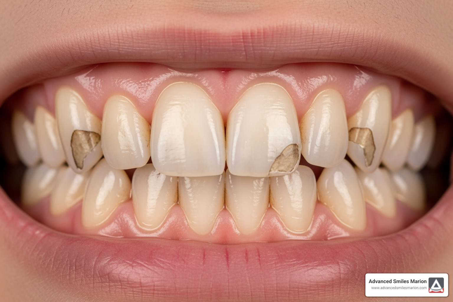 worn teeth - fixing worn teeth