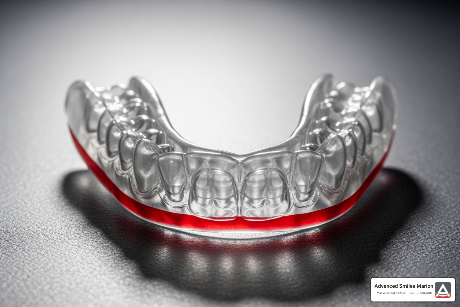 A custom-fit sports mouthguard, emphasizing prevention of dental injuries - dental emergency Marion A custom-fit sports mouthguard, emphasizing prevention of dental injuries - dental emergency Marion