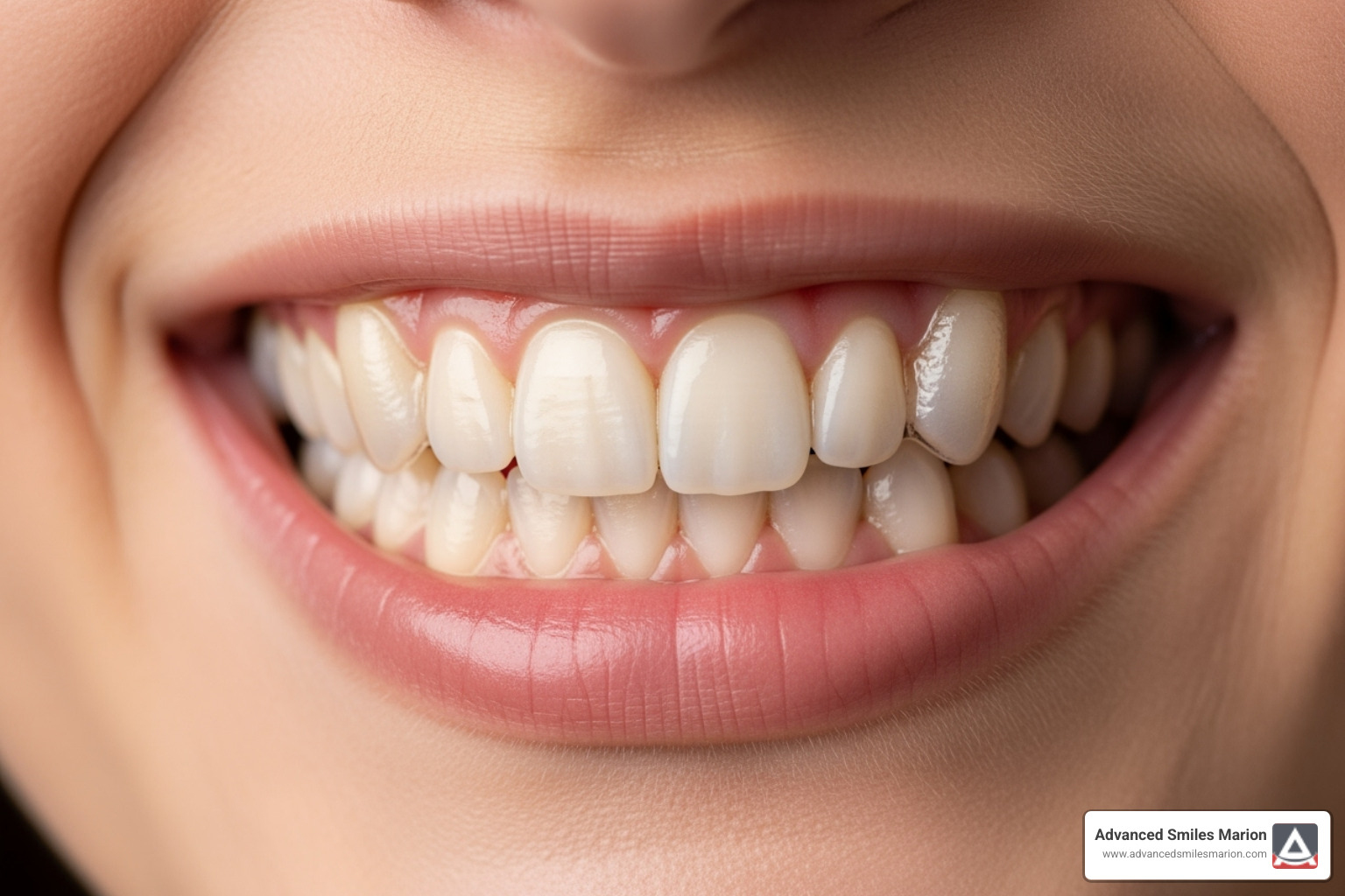 clear aligners in use - rebuilding a tooth
