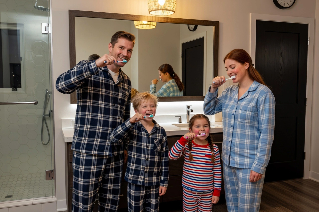 A family posing together - Book Your Family's Visit Today