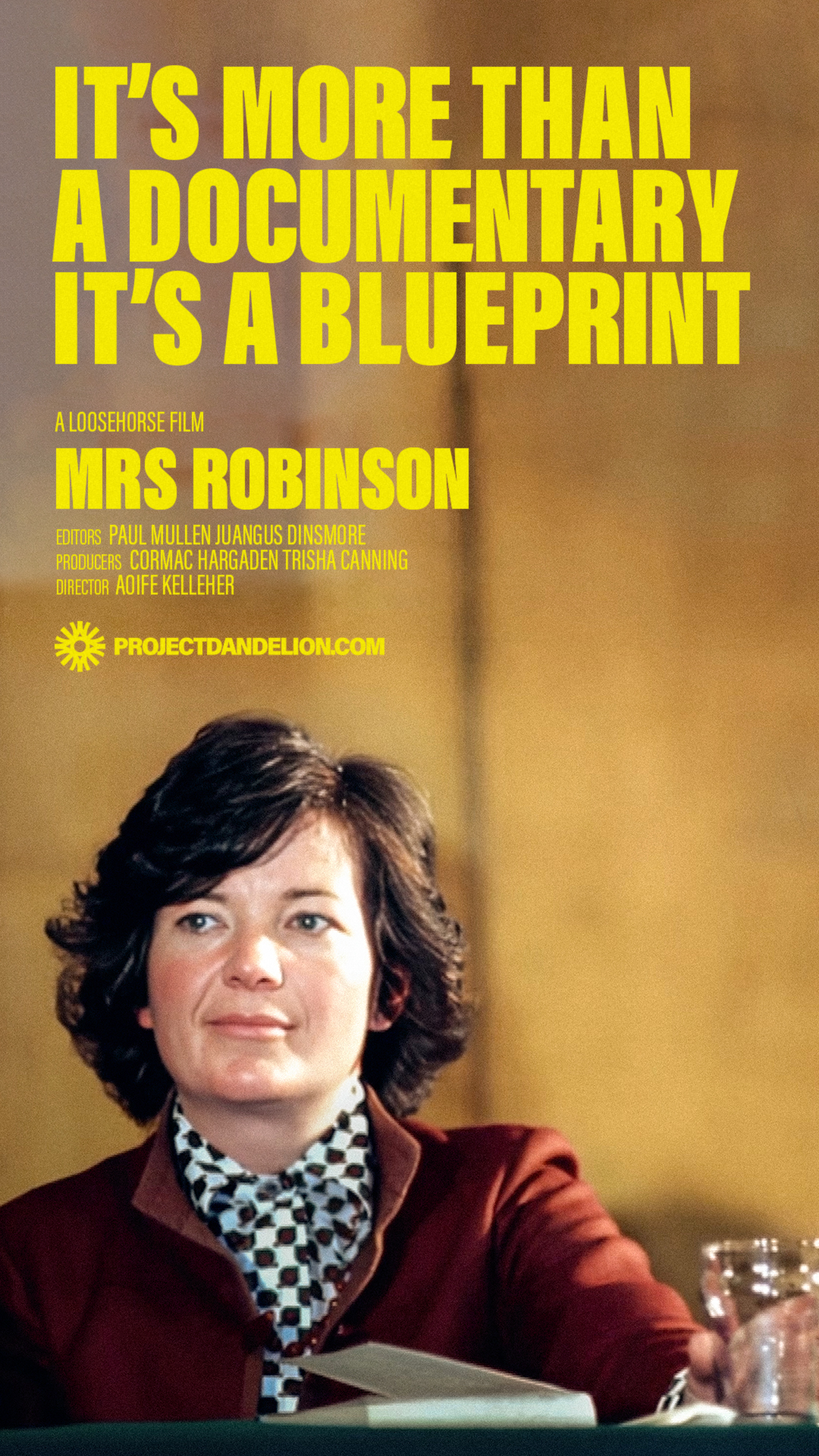It's more than a documentary, it's a blueprint - Mrs Robinson film
