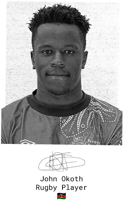 John Okoth Rugby Player