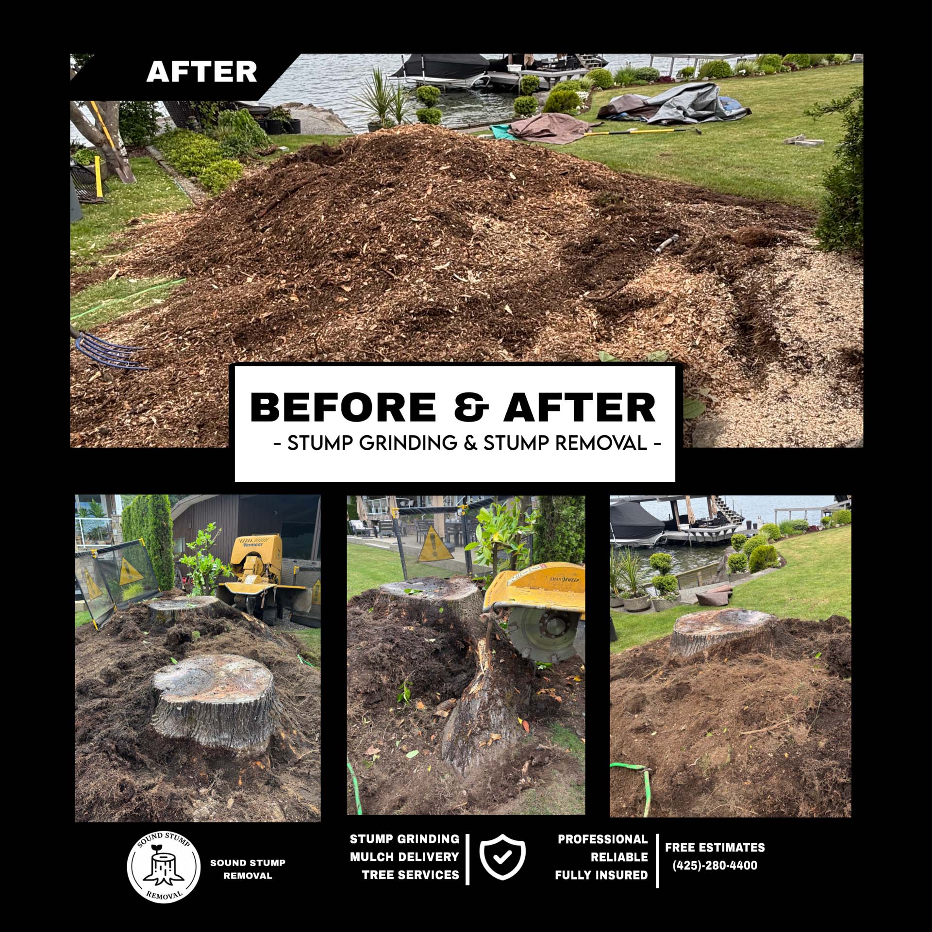 Multiple Stumps Gone