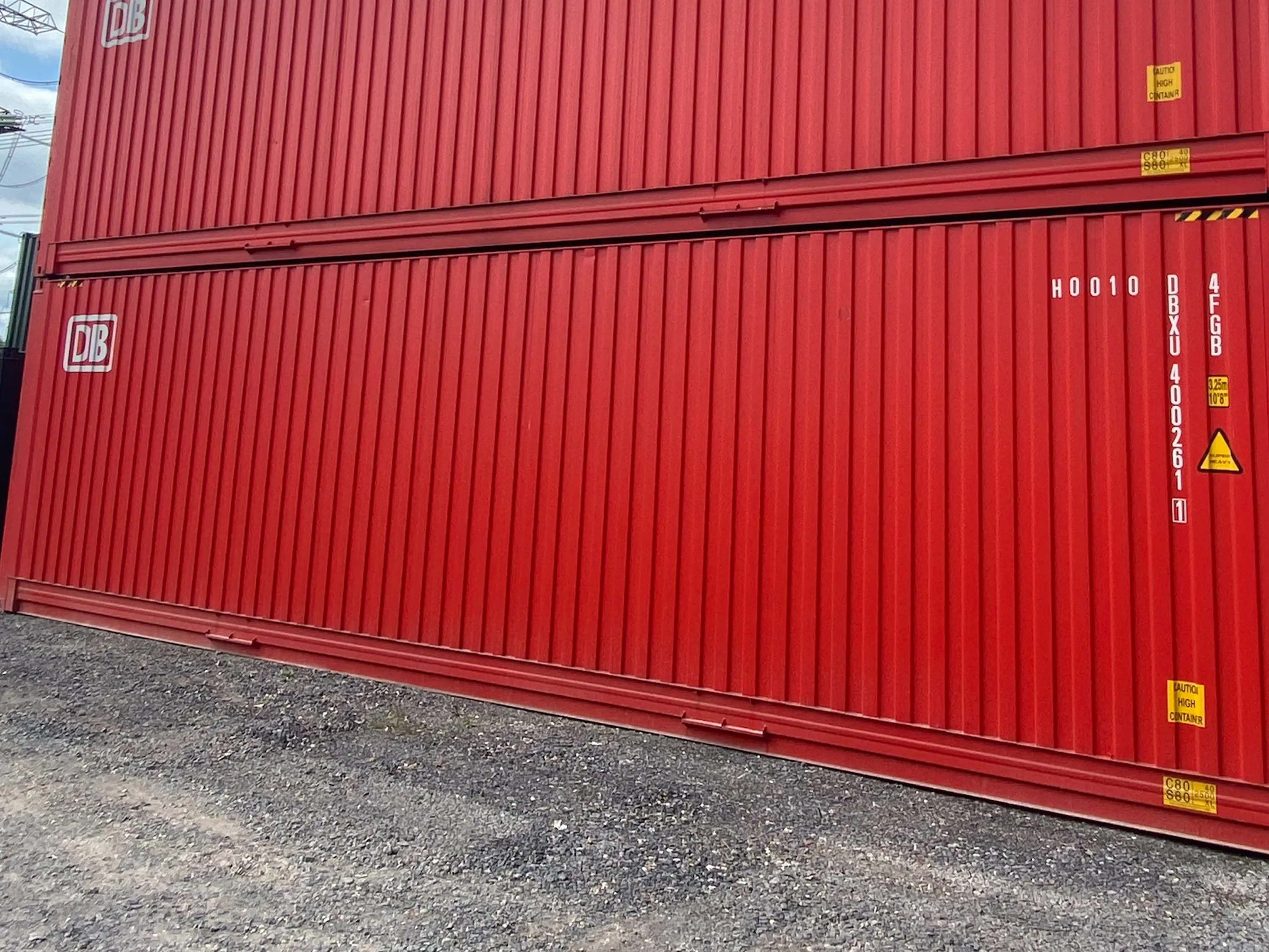 40ft Mega Cube Shipping Container  -  DBXU4002611