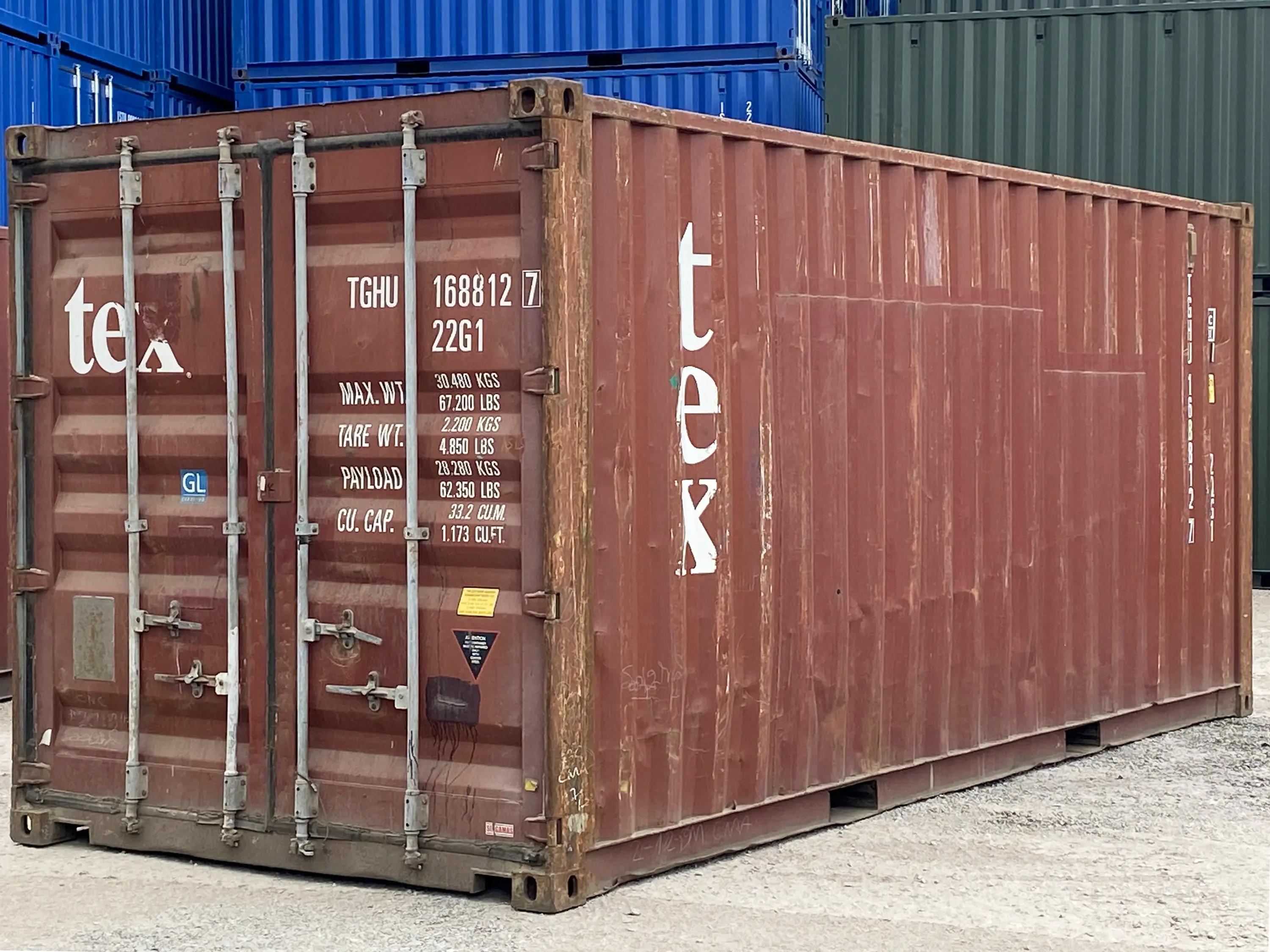 20ft Ex Shipping Container - TGHU1688127