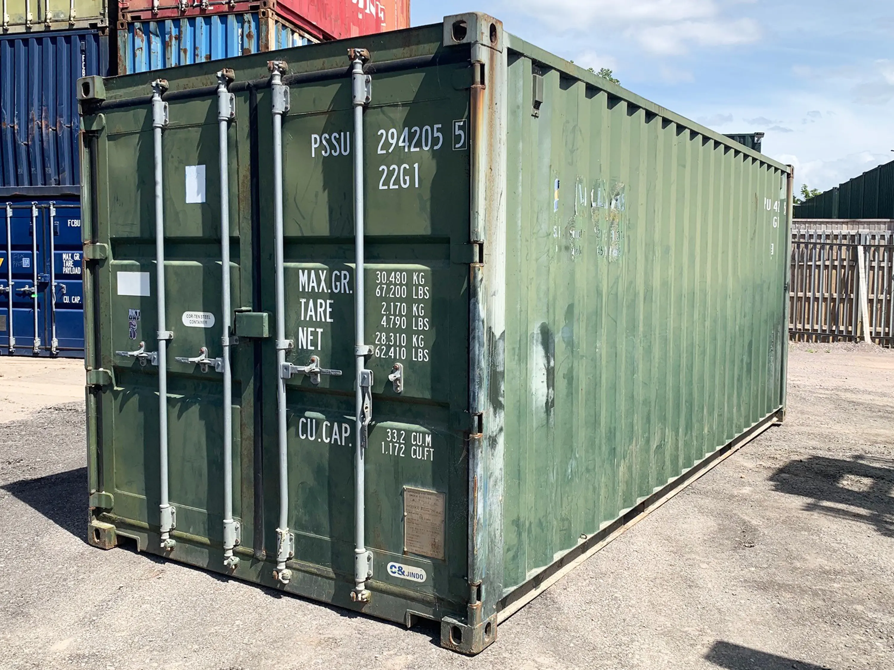 20ft Ex Hire Container - PSSU2942055
