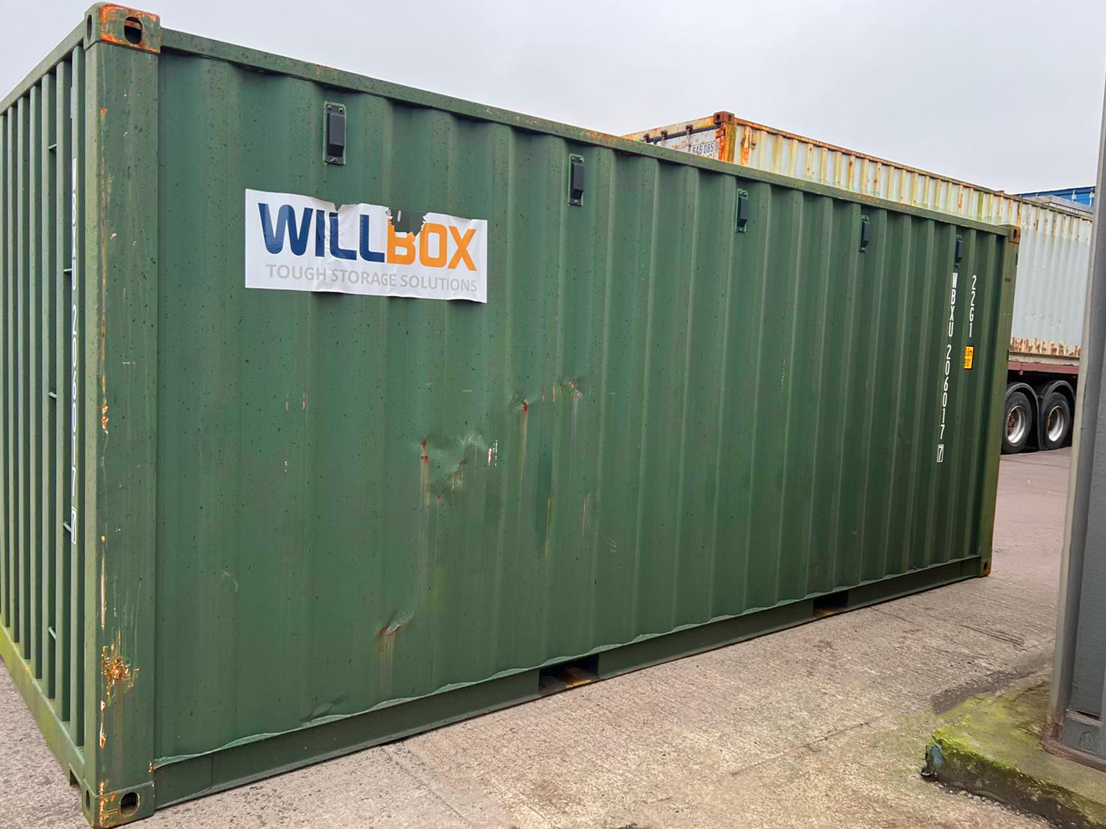 20ft Ex Shipping Container - WBXU2060177