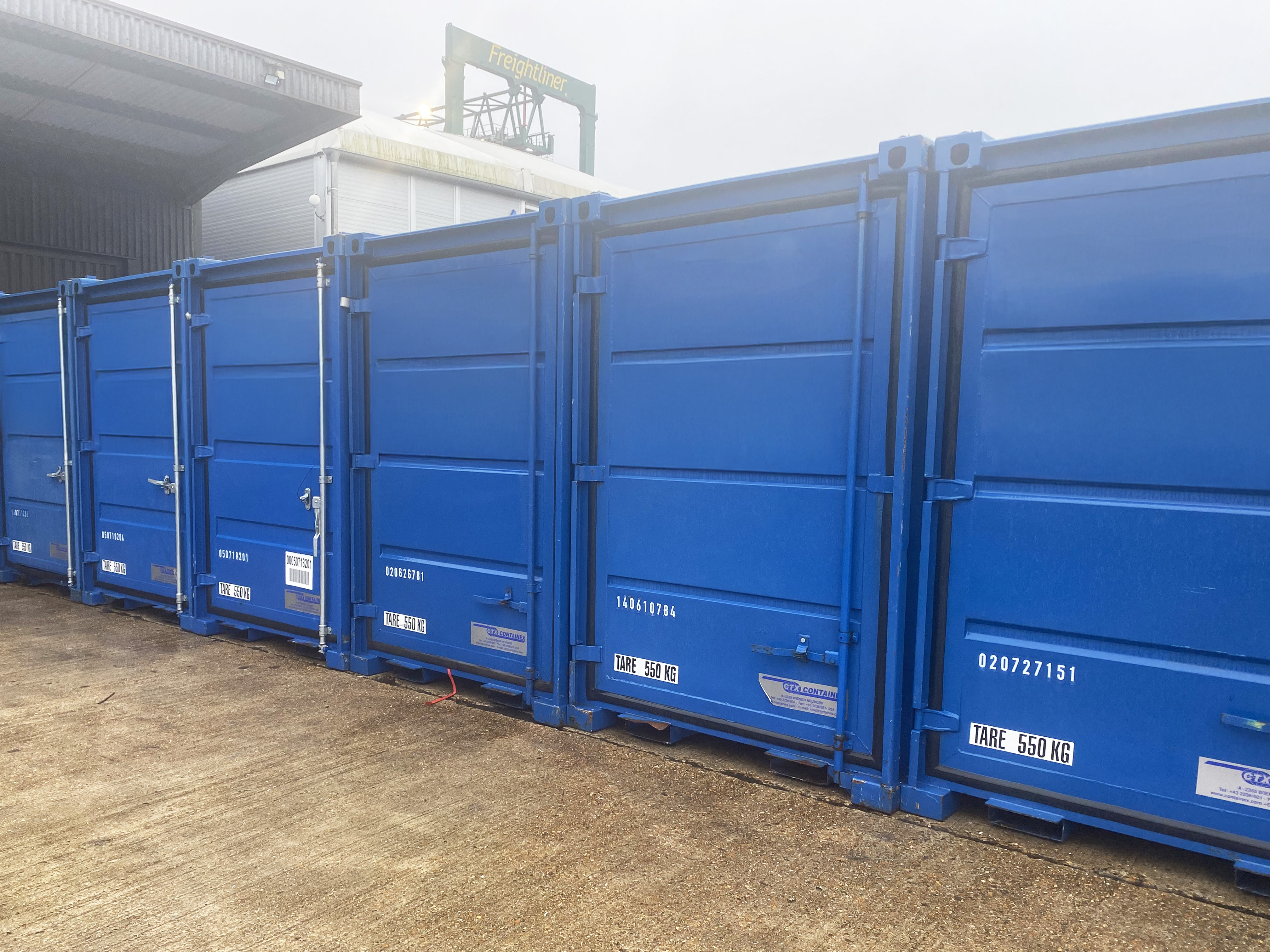 5ft Mover Containers - Dark Blue