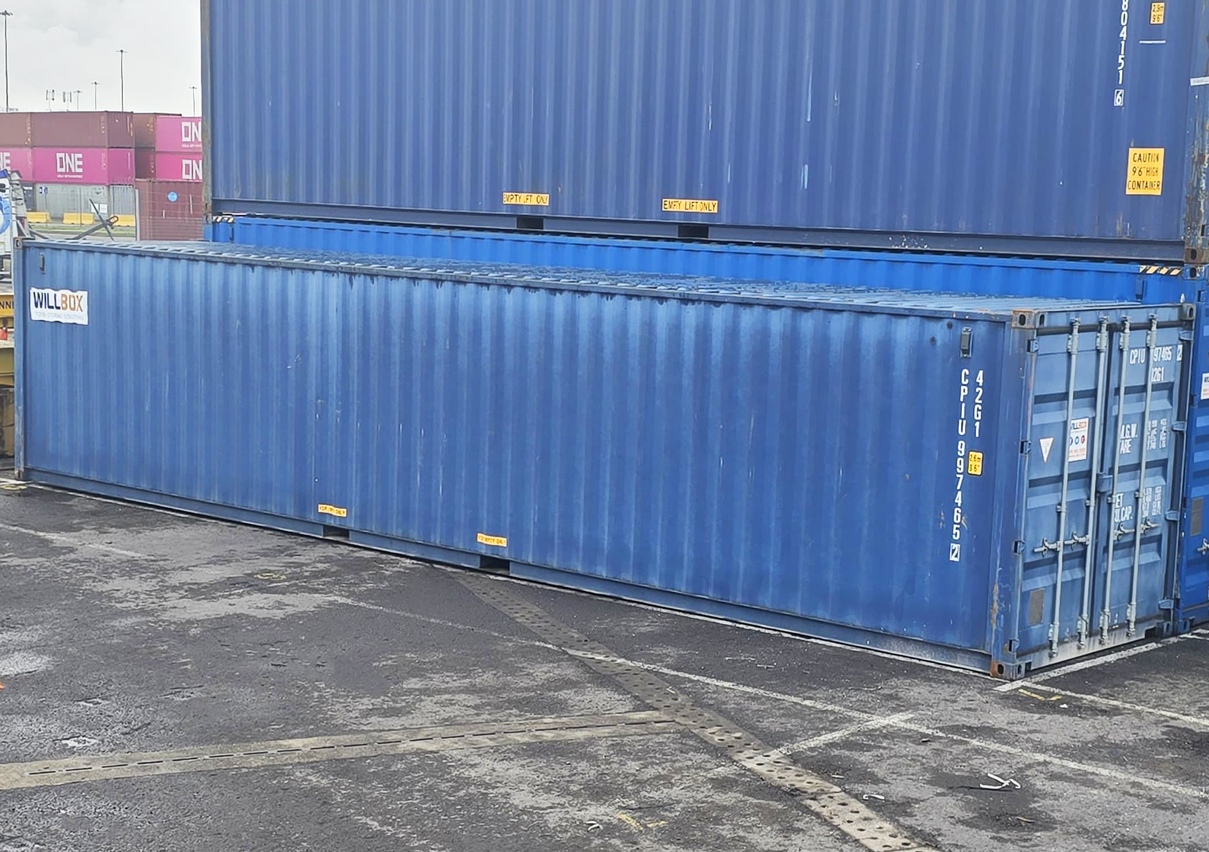 40ft Ex Hire Container - CPIU9974652