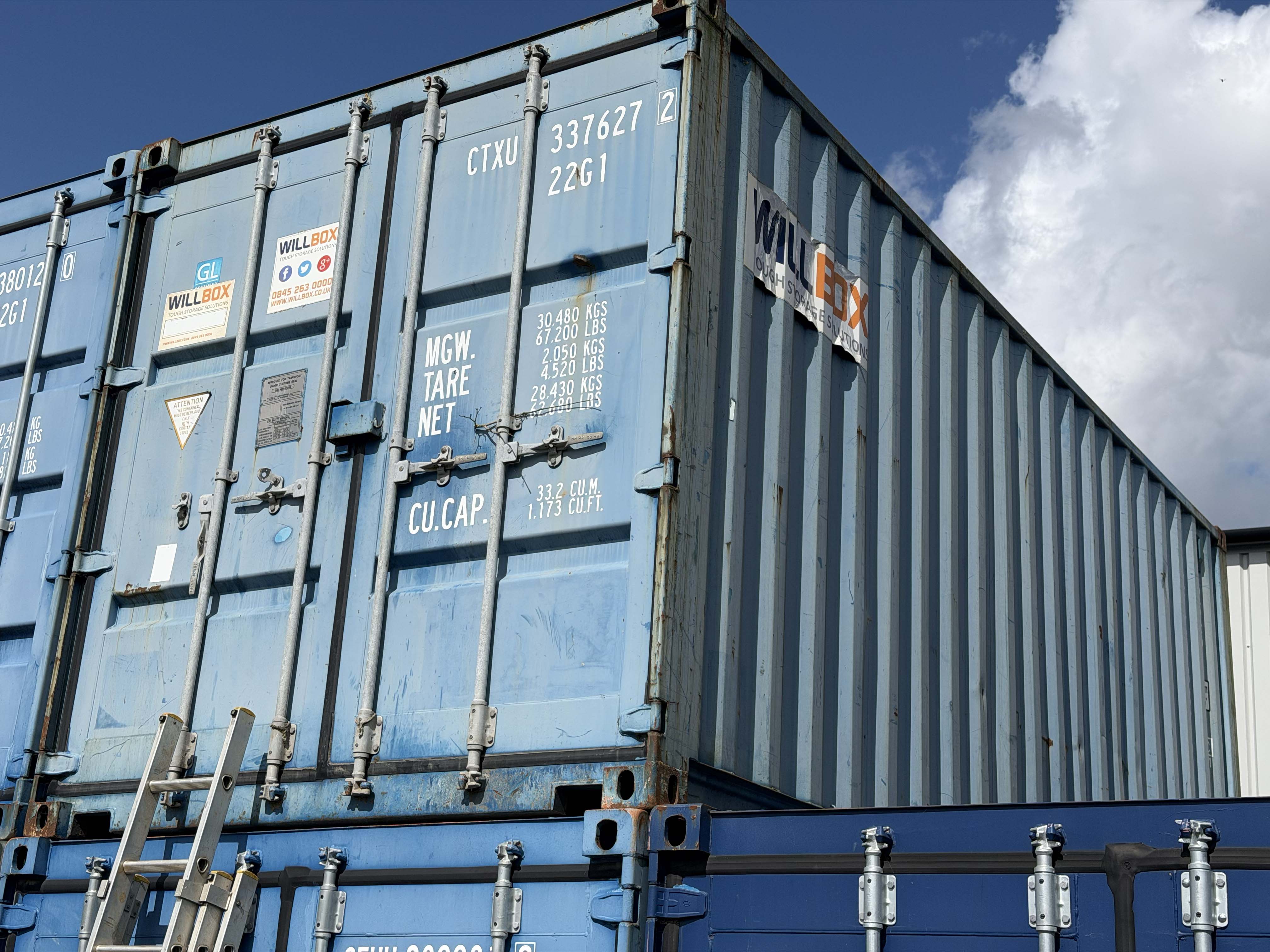 20ft Ex Shipping Container - CTXU337627