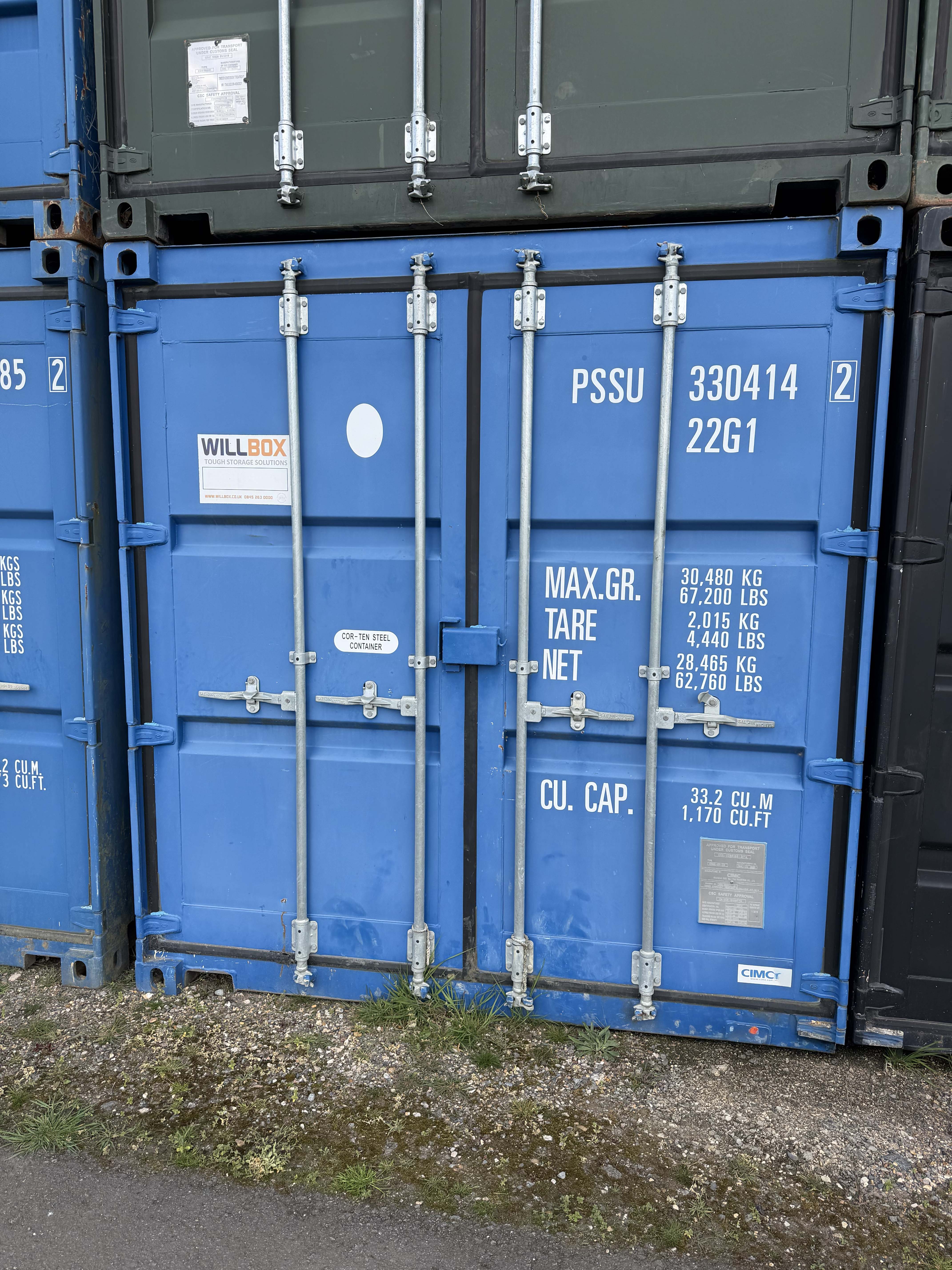 20ft Ex Shipping Container - PSSU330414