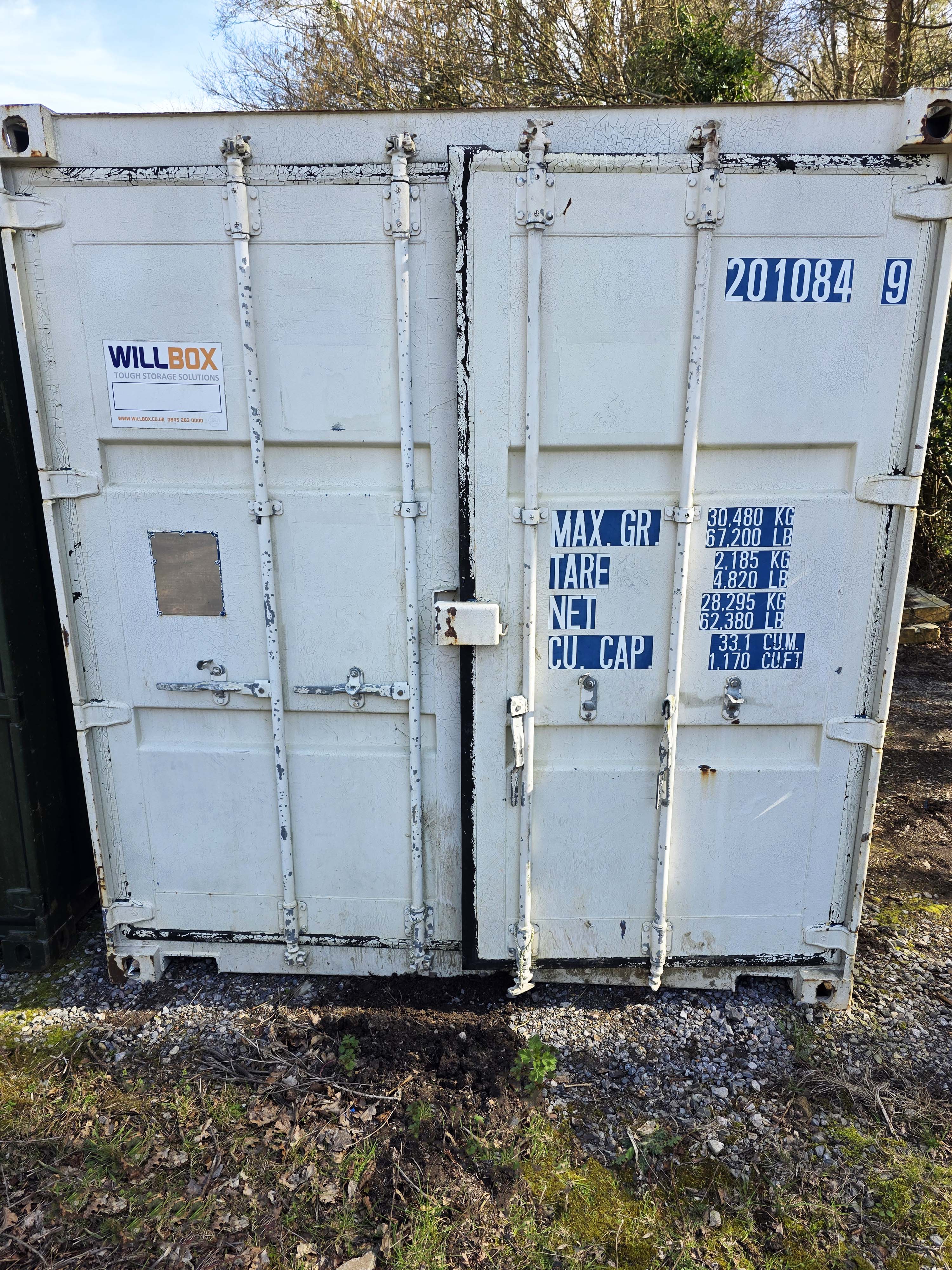 20ft Ex Shipping Container - WBXU2010849