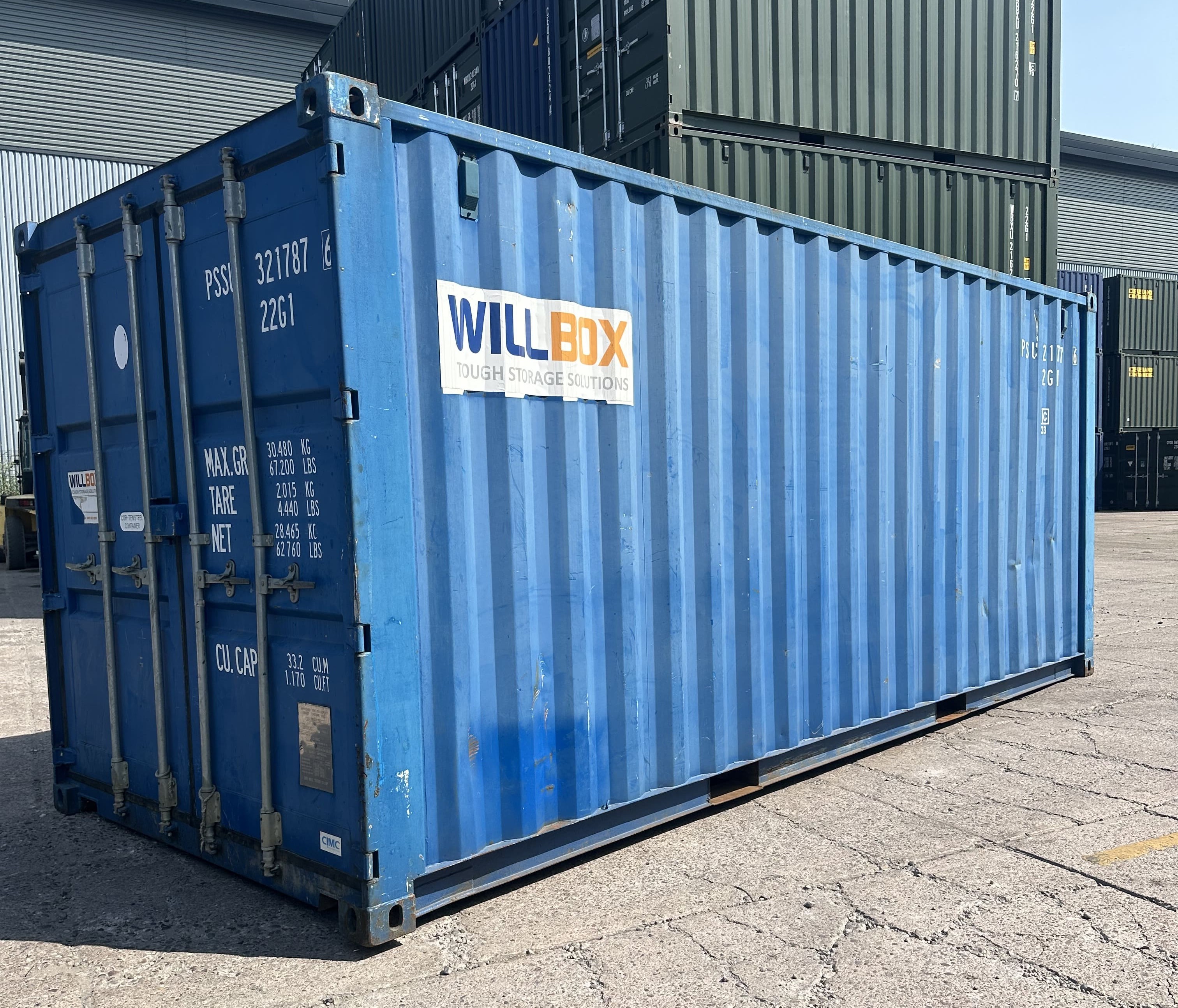 20ft Ex Hire Shipping Container - PSSU3217876