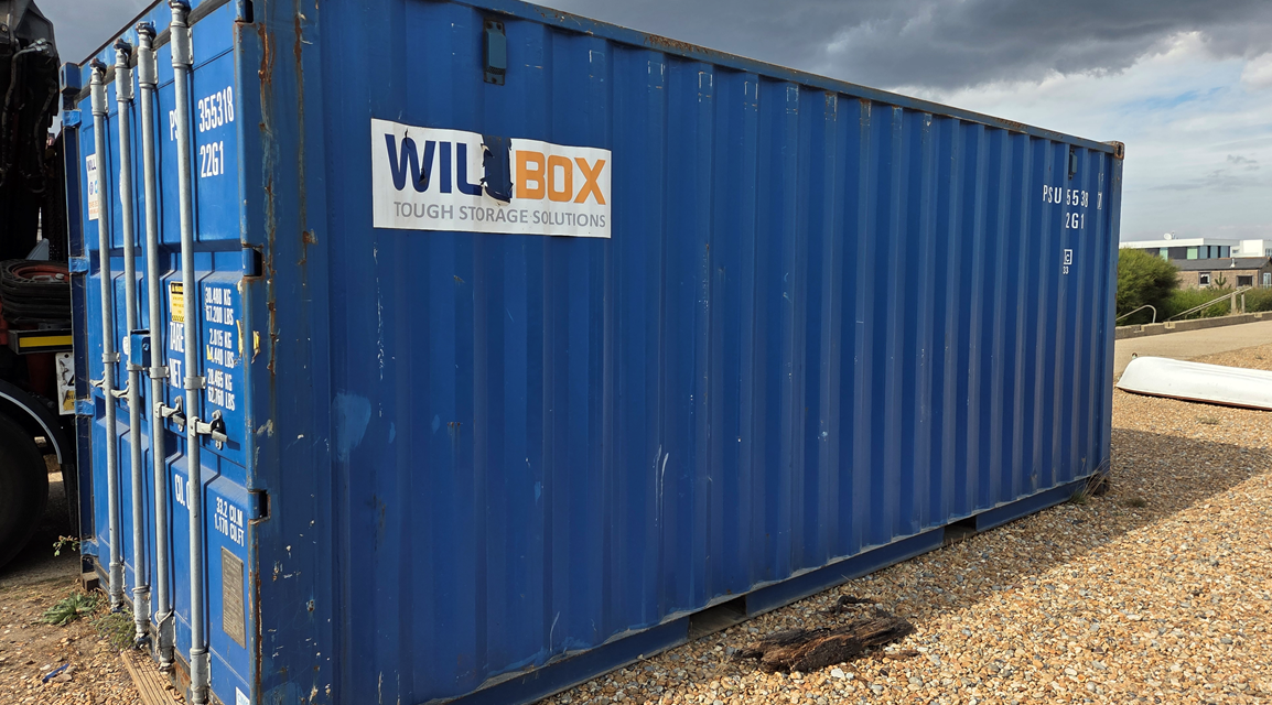 20ft Dark Blue Container - PSSU2553187