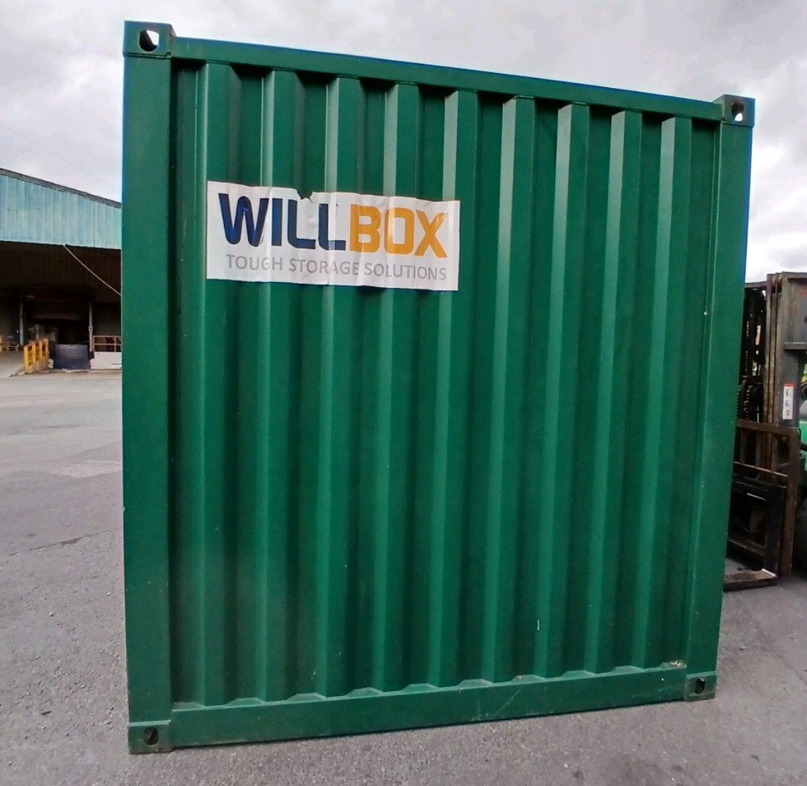 20ft Bright Green Container - 061755744