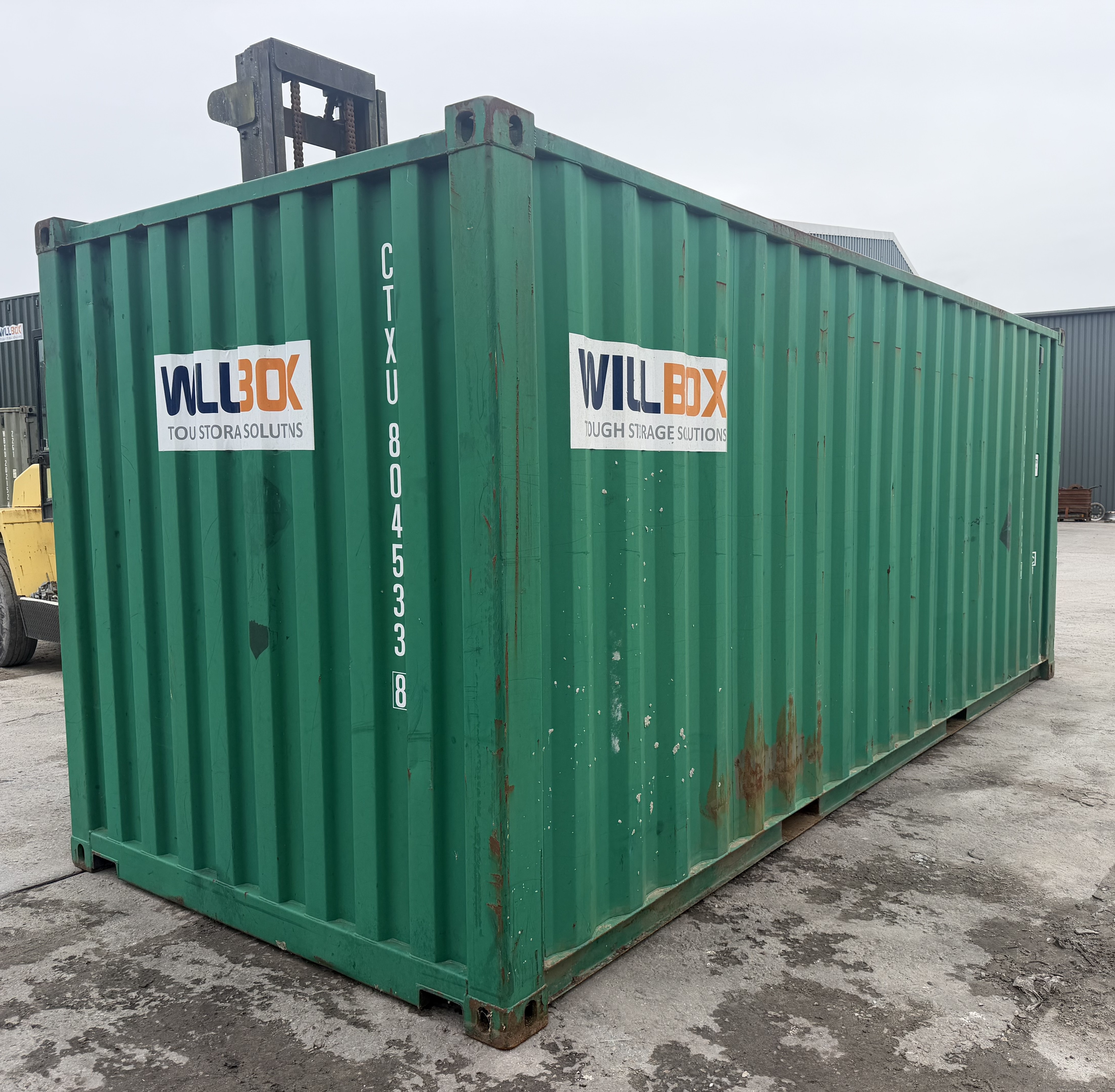 20ft Green Container - CTXU8045338 