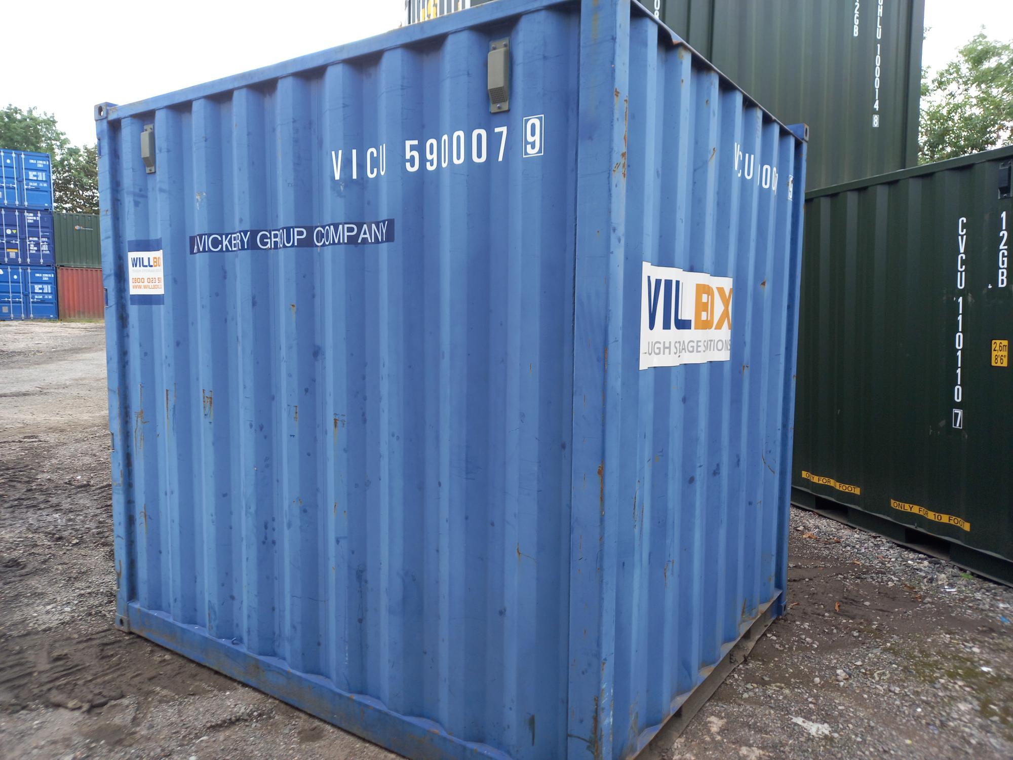 9ft Light Blue Container - VICU5900079