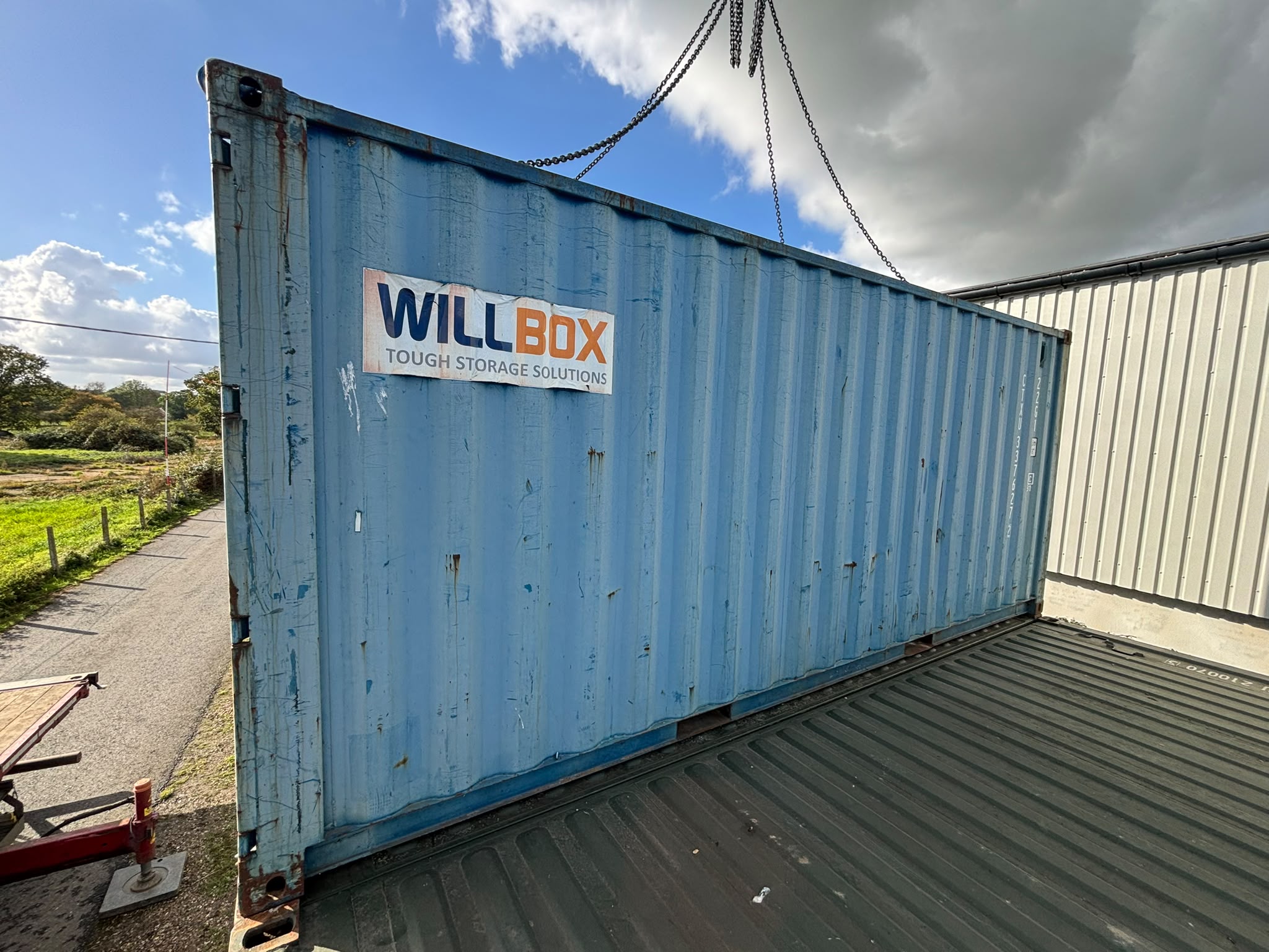 20ft Blue Container - CTXU3376272