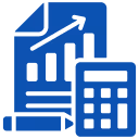Icon of a document and dollar sign representing avoiding VAT penalties. Learn the most common VAT filing mistakes that could cost up to 25% of the tax amount—and how to avoid them.