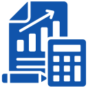Icon of a document and dollar sign representing avoiding VAT penalties. Learn the most common VAT filing mistakes that could cost up to 25% of the tax amount—and how to avoid them.