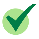 Icon of a blue target with concentric circles and crosshairs symbolizing targeting or focus.