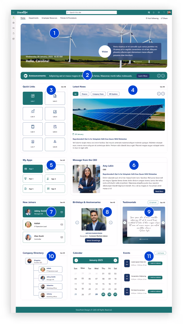 Intranet-Templates