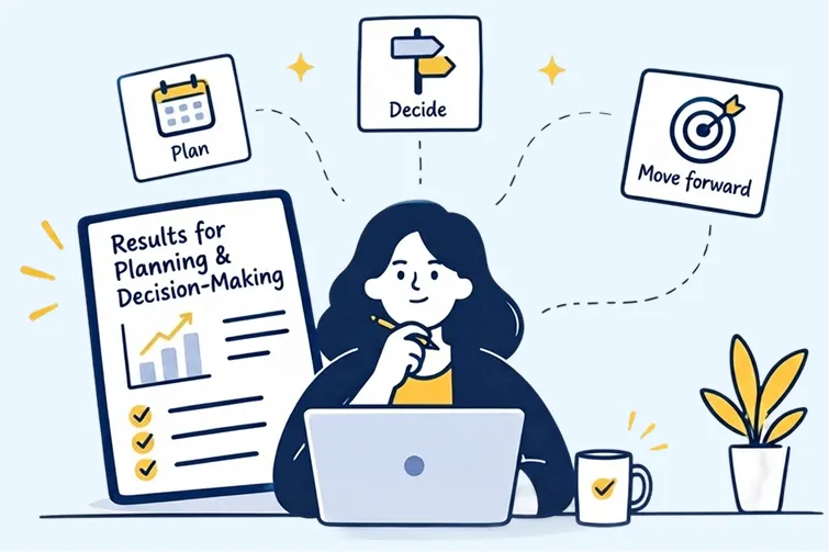 Three-Step Planning Dashboard