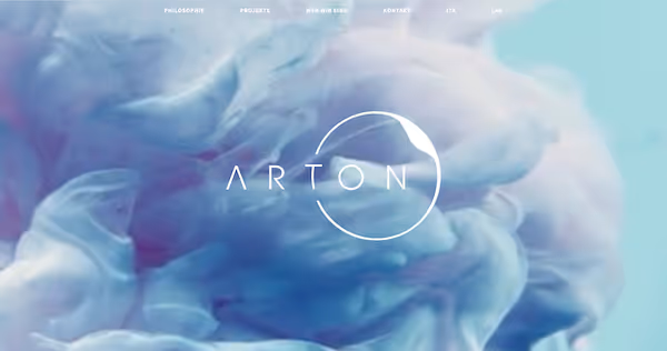 Webseite Verein Arton BZ Portfolio cantelli webdesign