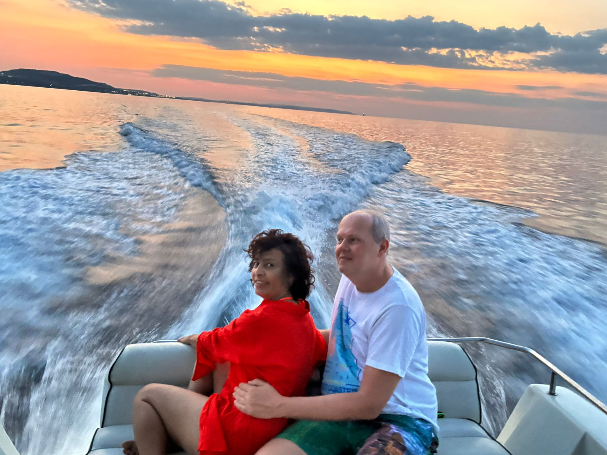Couple on Boat