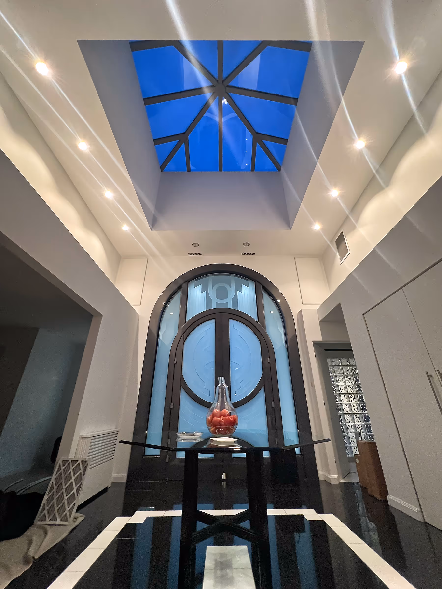 Fantasy finishes entry door