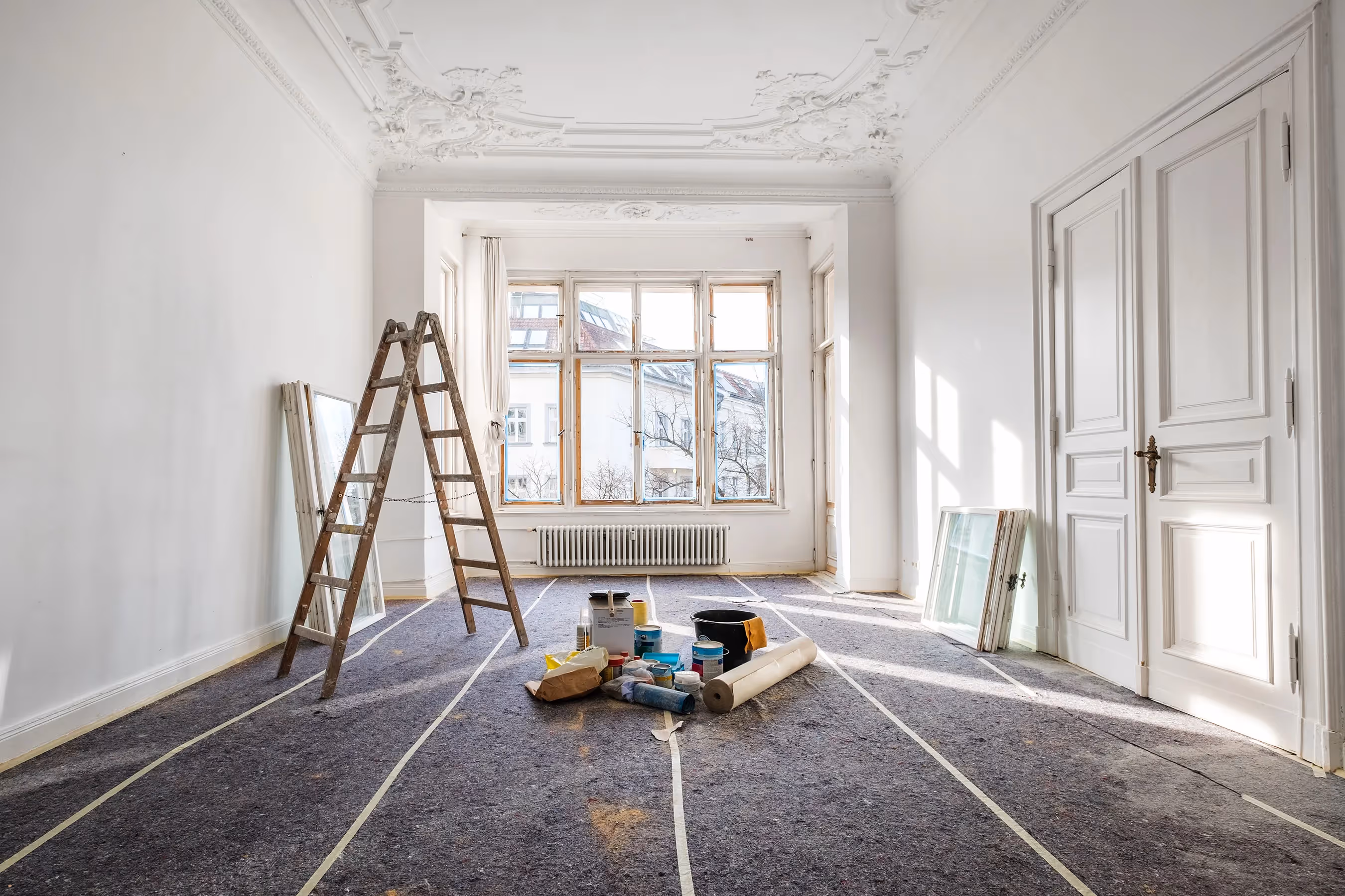 How do you do paint surface preparation?