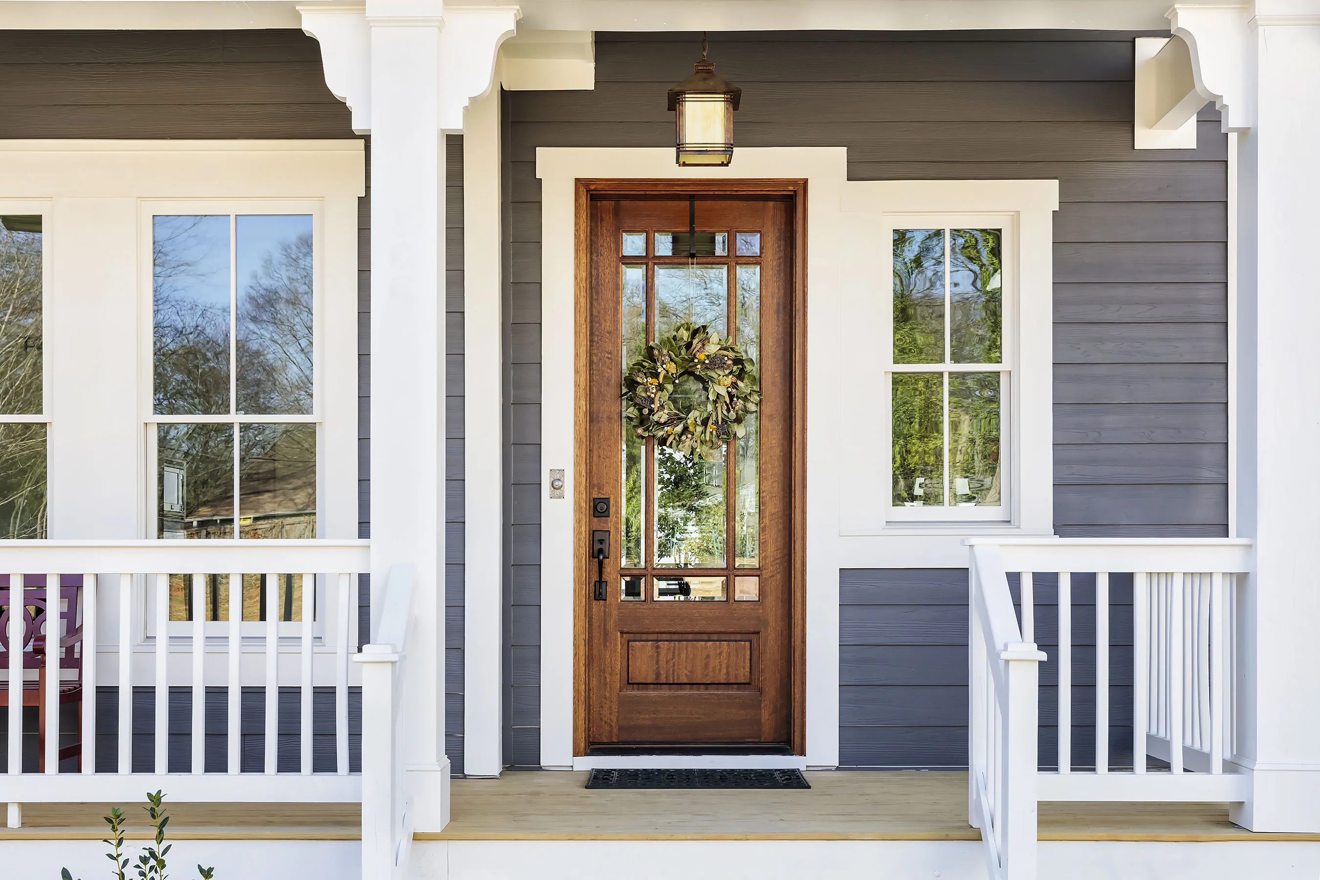 How do you refurbish entryway?