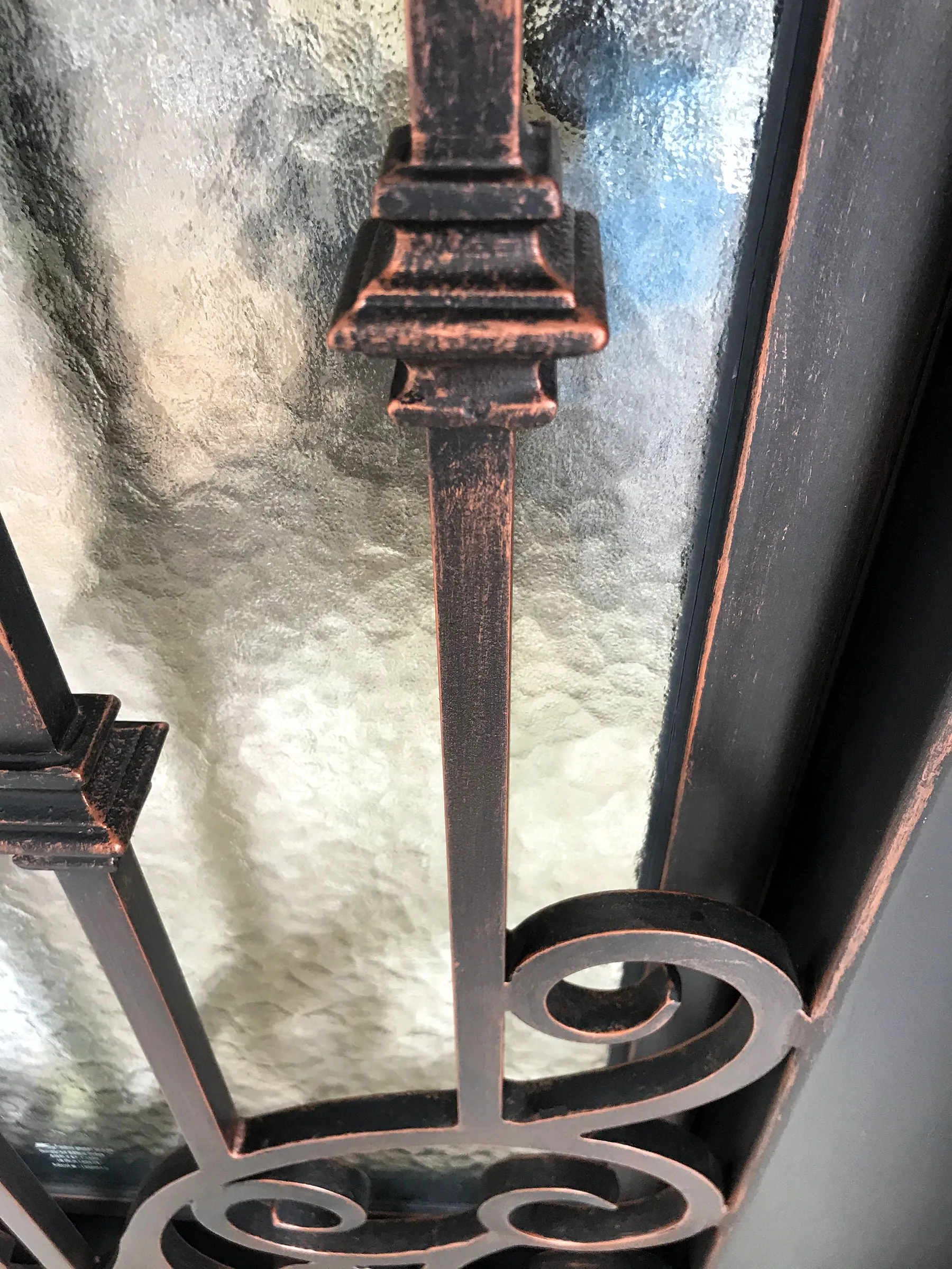 Fantasy Finishes entryway restoration, cabinet repair renovation, interior painting on Long Island New York 631-278-5096