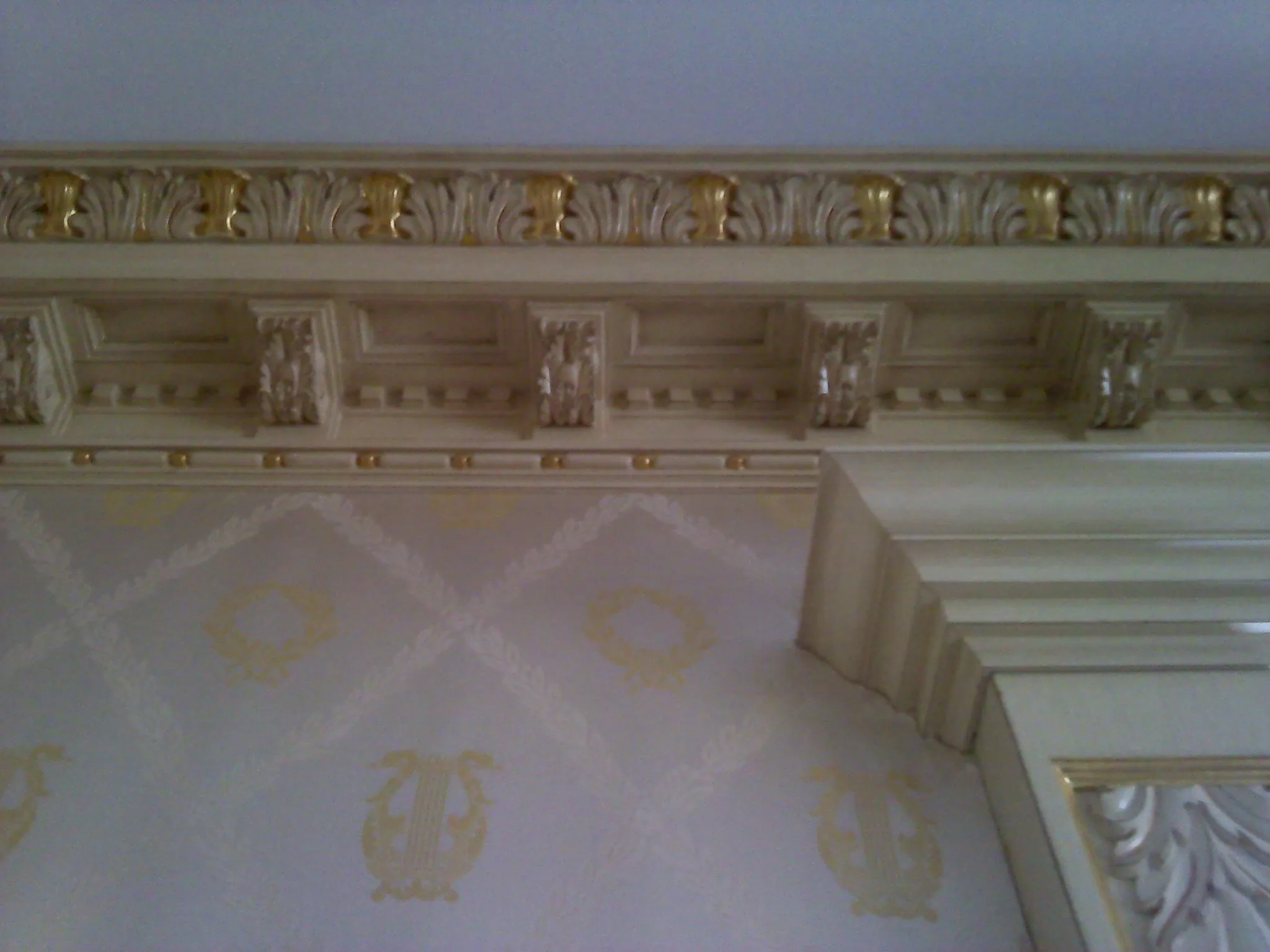 Fantasy Finishes Signature Project—entryway restoration, cabinet repair renovation, interior painting, decorative painting