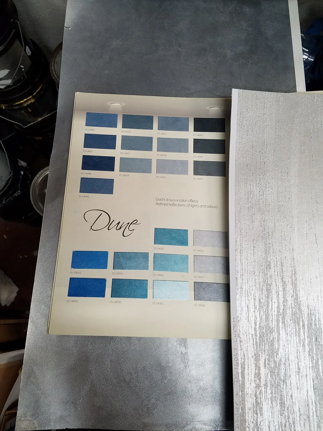 Fantasy Finishes Signature Project—entryway restoration, cabinet repair renovation, interior painting, decorative painting