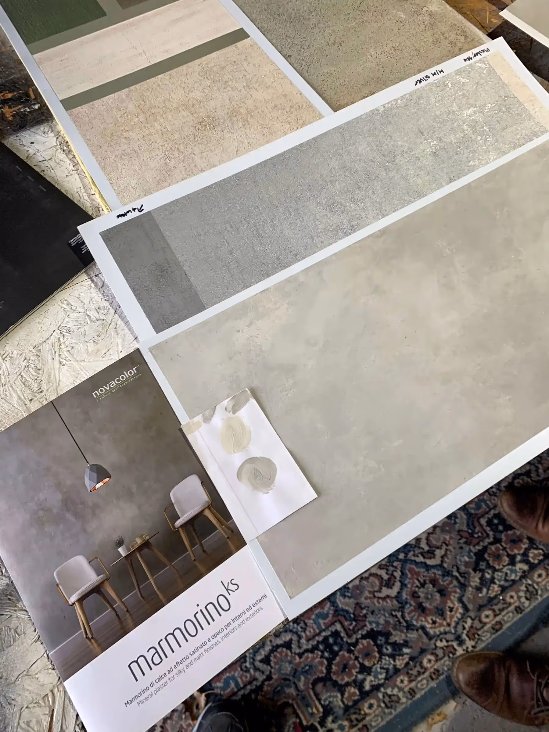 Fantasy Finishes Signature Project—entryway restoration, cabinet repair renovation, decorative painting, interior painting 631-278-5096