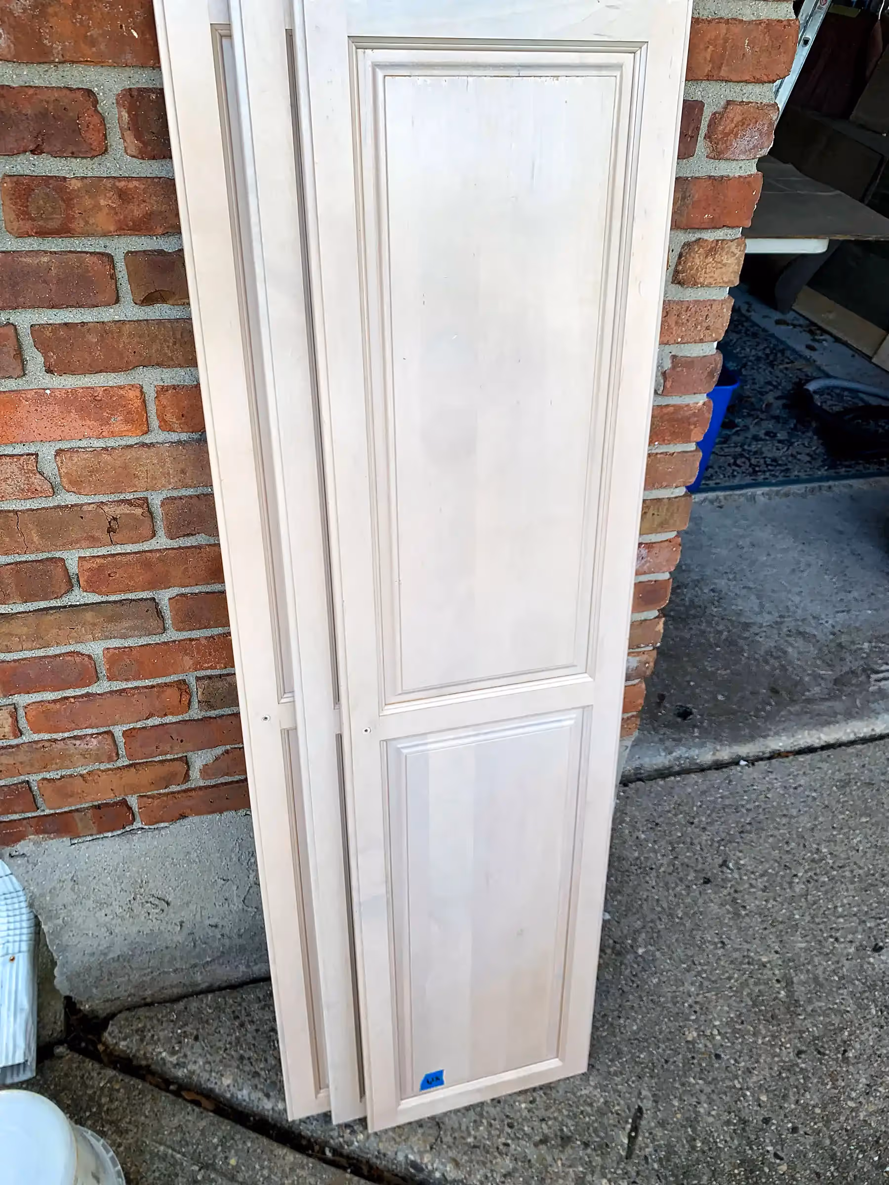 Fantasy Finishes Signature Project—entryway restoration, cabinet repair renovation, decorative painting, interior painting 631-278-5096